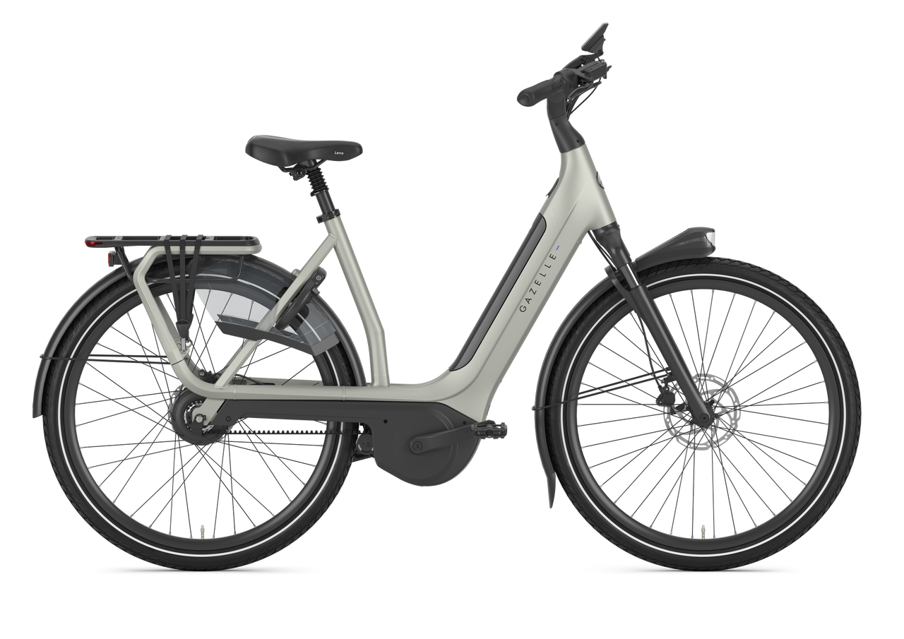 Gazelle Avignon C380 grau | 800WH | E-Bike Damen City | 2026 | Enviolo