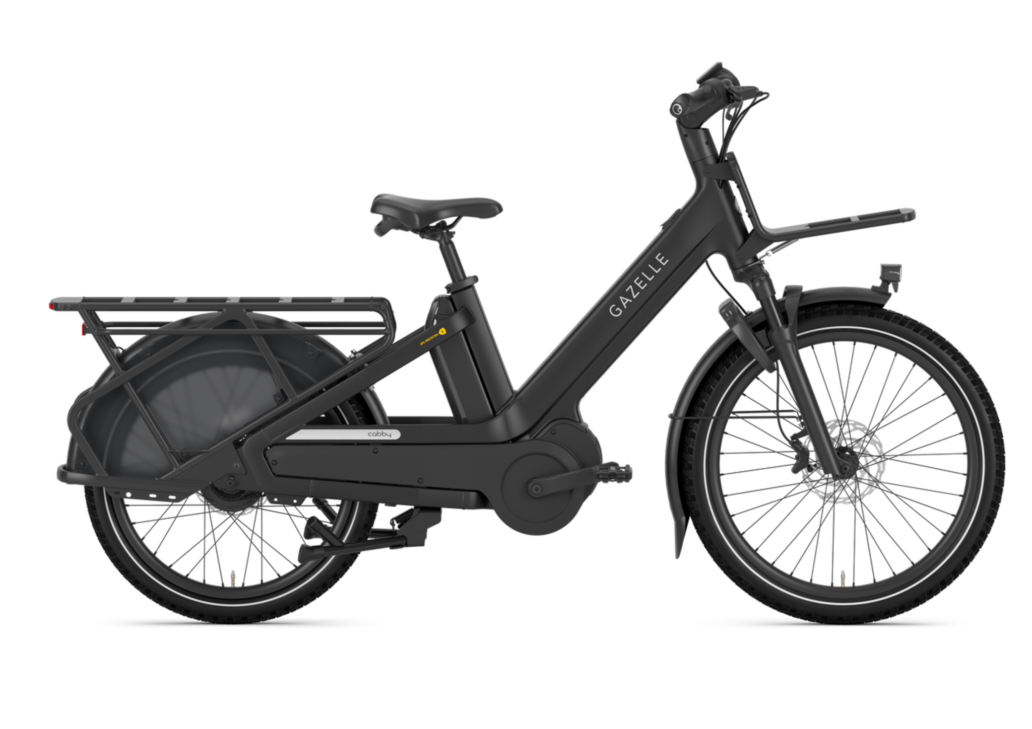 Gazelle Cabby C380 schwarz | 800WH | E-Lastenrad | 2025