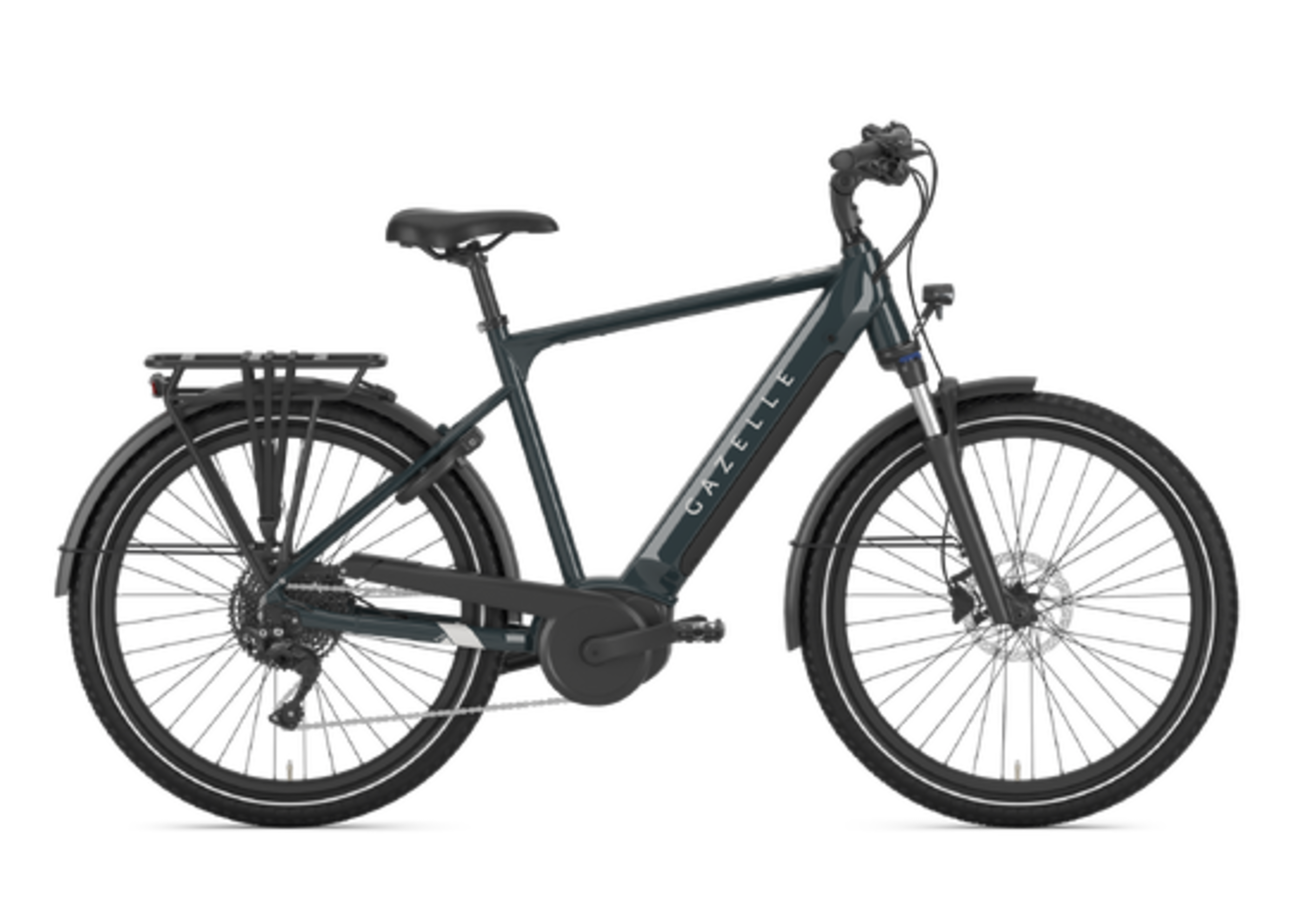 Gazelle Medeo T10 HMB grün | 625WH | E-Bike Herren Trekking | 2024 | Kettenschaltung