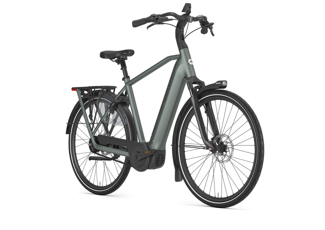 Gazelle Grenoble C5+ First Edition grün | 600WH | E-Bike Herren City | 2027 | Freilauf