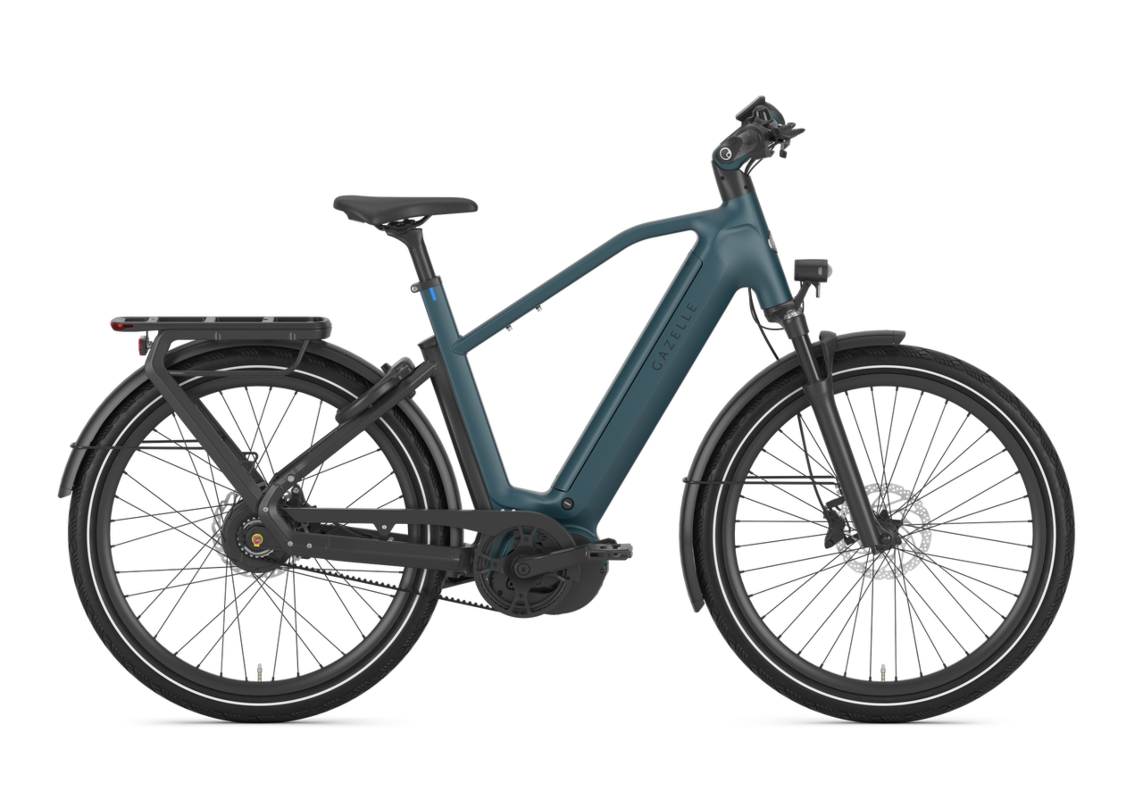 Gazelle Eclipse C380 LTD grün | 750WH | E-Bike Herren Trekking | 2026 | Enviolo