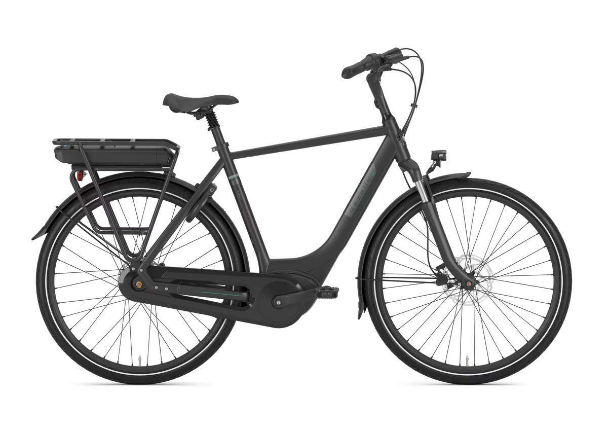 Gazelle Paris C8 schwarz | 500WH | E-Bike Herren City | 2025 | Rücktritt