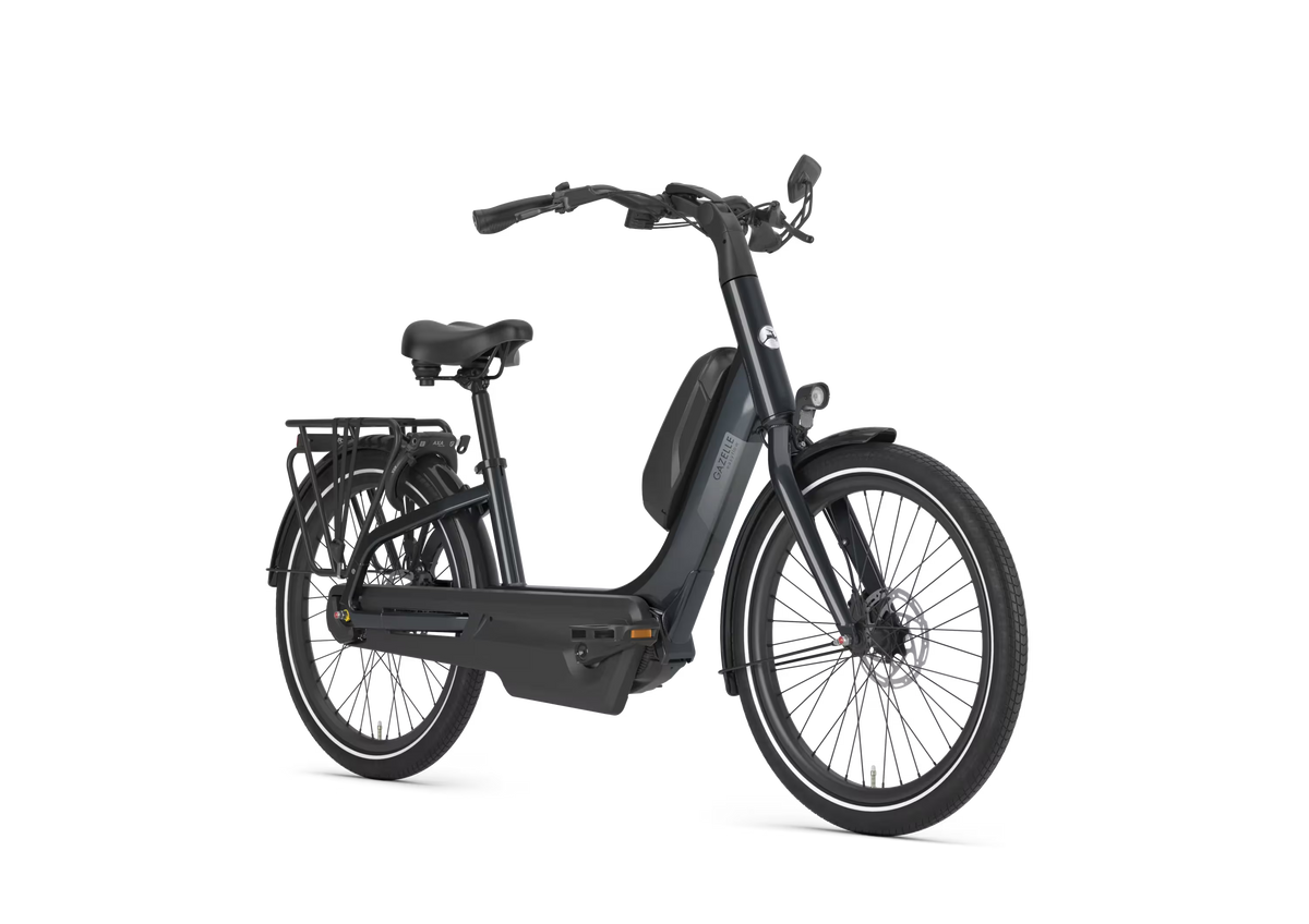 Gazelle Easyflow C8 anthrazit | 418WH | E-Bike Damen City | 2026 | Freilauf