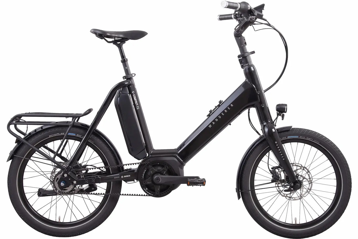 Hercules E-Compact F5 20 Zoll schwarz | 545WH | E-Bike Kompakt | 2024 | Freilauf