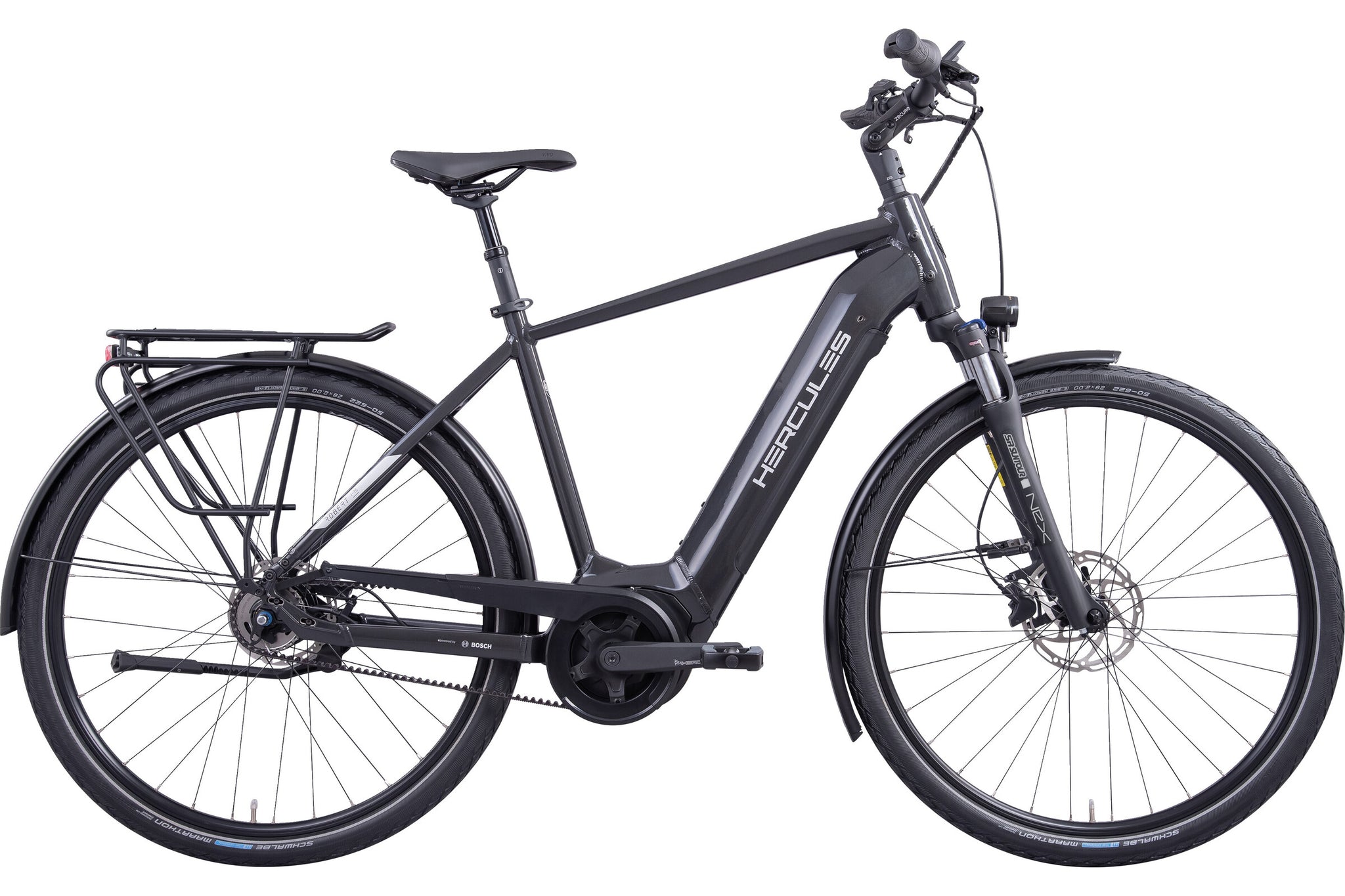e bike trekking hercules Hercules ROBERT/A I-R5 schwarz | 625WH | E-Bike Herren Trekking