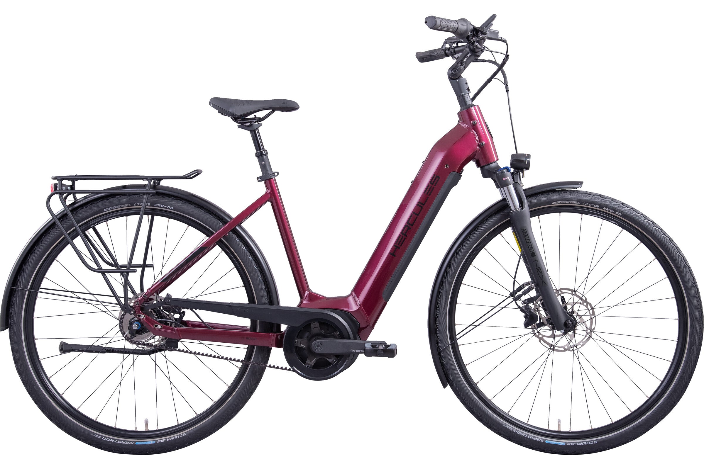 Hercules ROBERT/A I-R5 rot | 625WH | E-Bike Damen Trekking | 2025 | Rücktritt