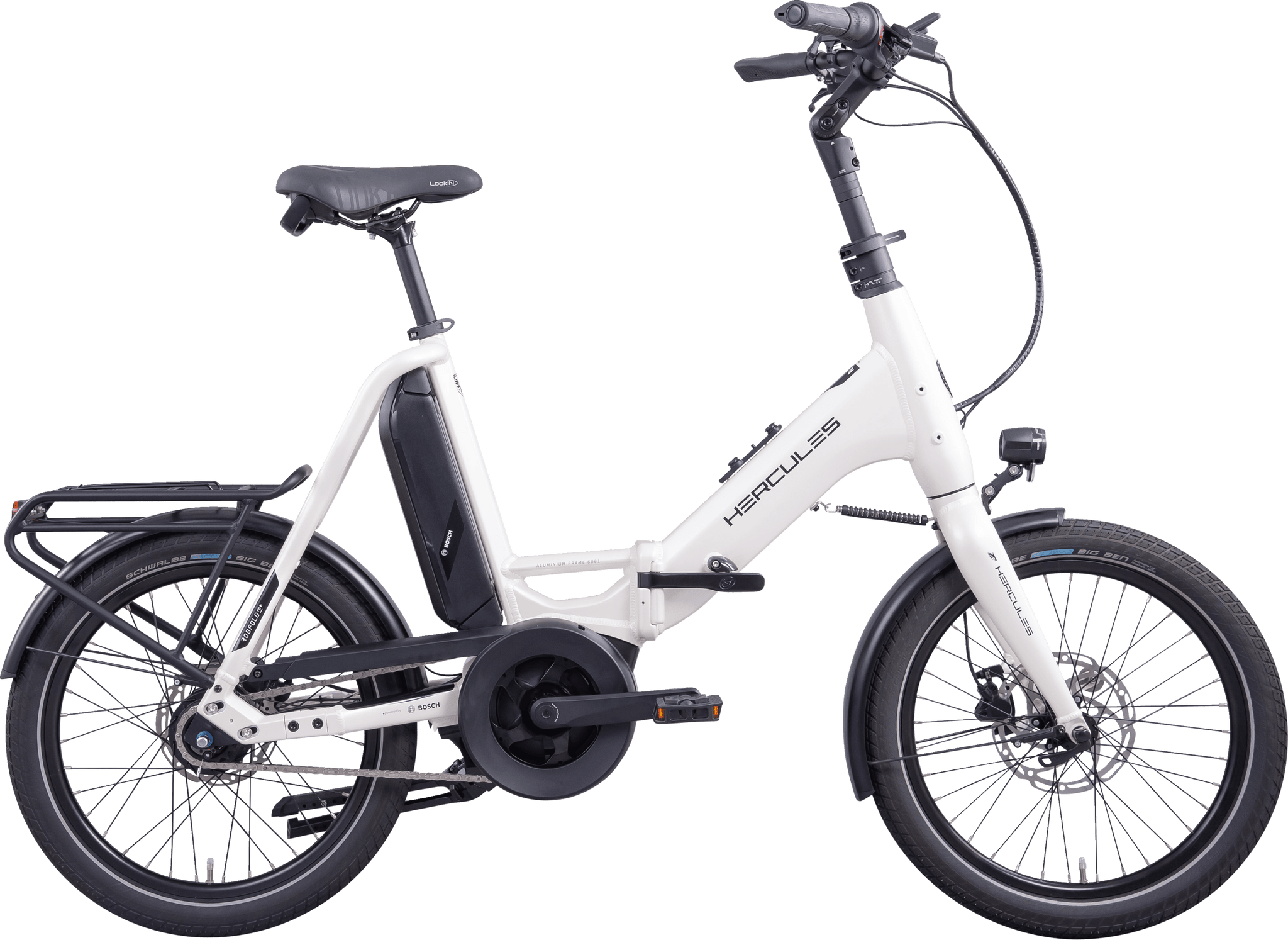 Hercules ROB FOLD F8+ weiß | 545WH | E-Faltrad | 2025