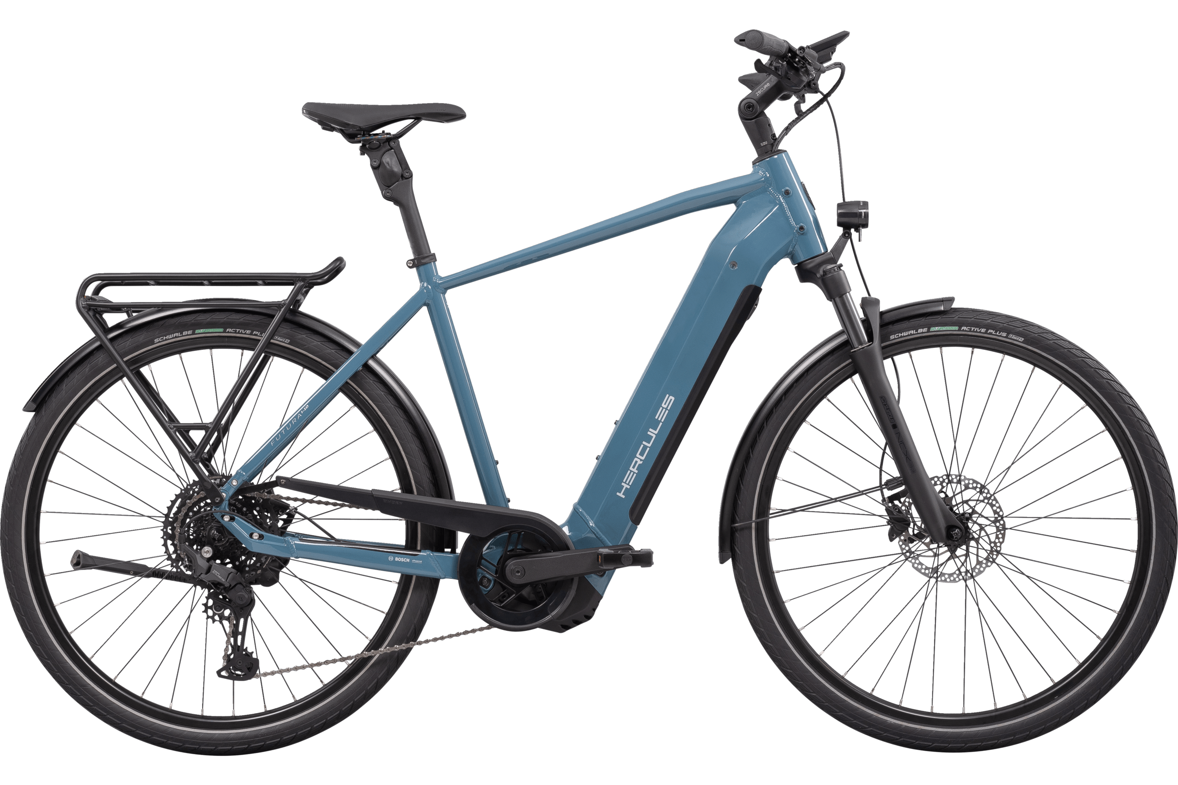Hercules FUTURA I-10 LTD blau | 800WH | E-Bike Herren Trekking | 2026 | Kettenschaltung