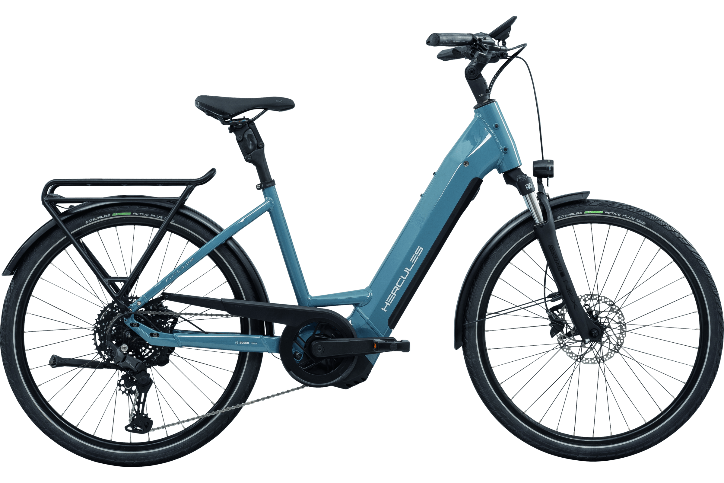 Hercules FUTURA I-10 LTD blau | 800WH | E-Bike Damen Trekking | 2026 | Kettenschaltung