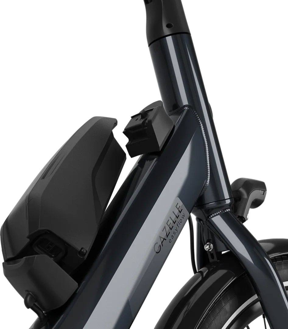 Gazelle Easyflow C8 anthrazit | 630WH | E-Bike Damen City | 2025 | Freilauf