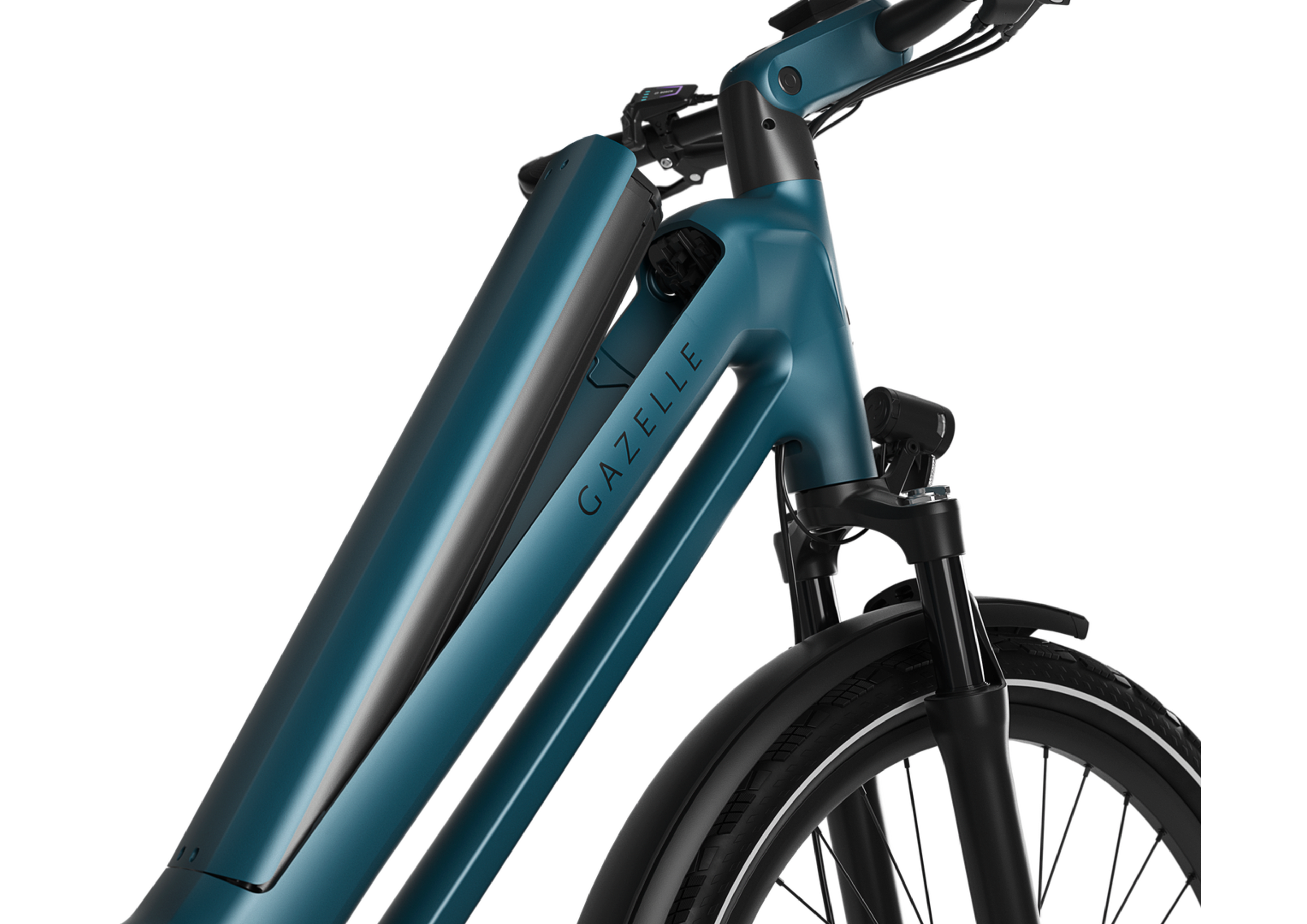 Gazelle Eclipse C380 LTD grün | 750WH | E-Bike Damen Trekking | 2026 | Enviolo
