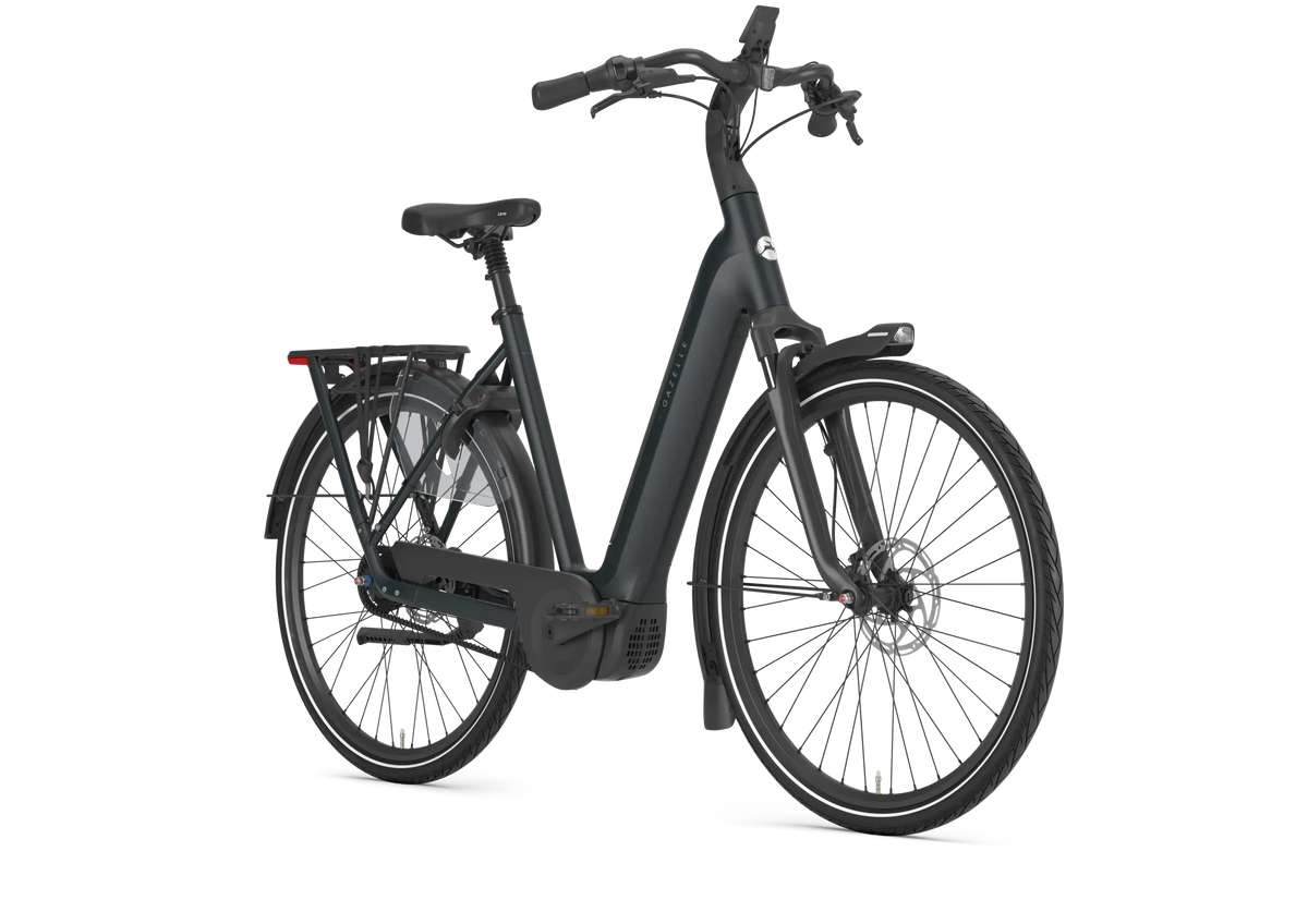Gazelle Grenoble C5+ grau | 600WH | E-Bike Damen City | 2027 | Freilauf
