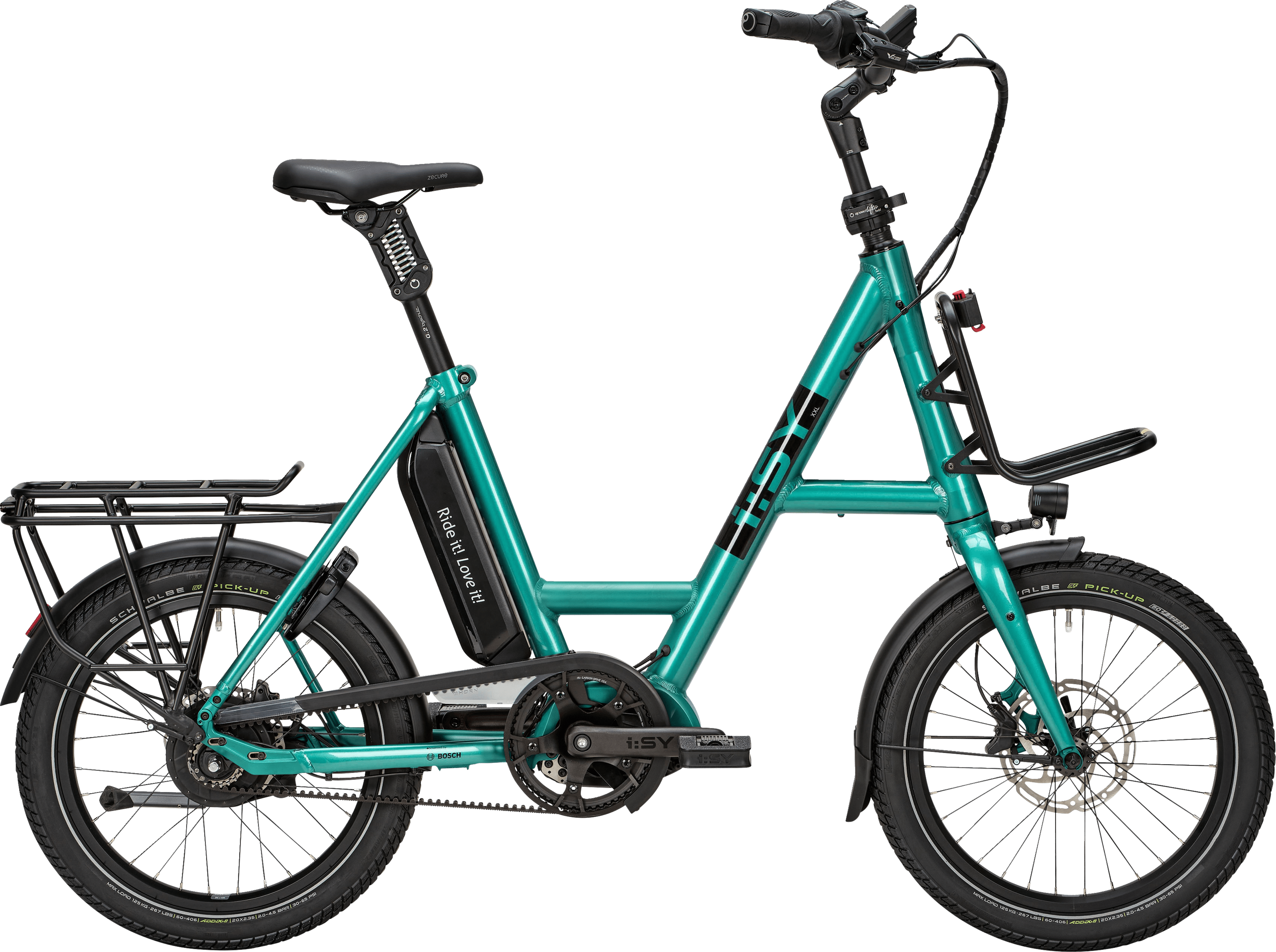 i:SY XXL N3.8 ZR CX COMFORT grün | 545WH | E-Bike Kompakt | 2024 | Enviolo