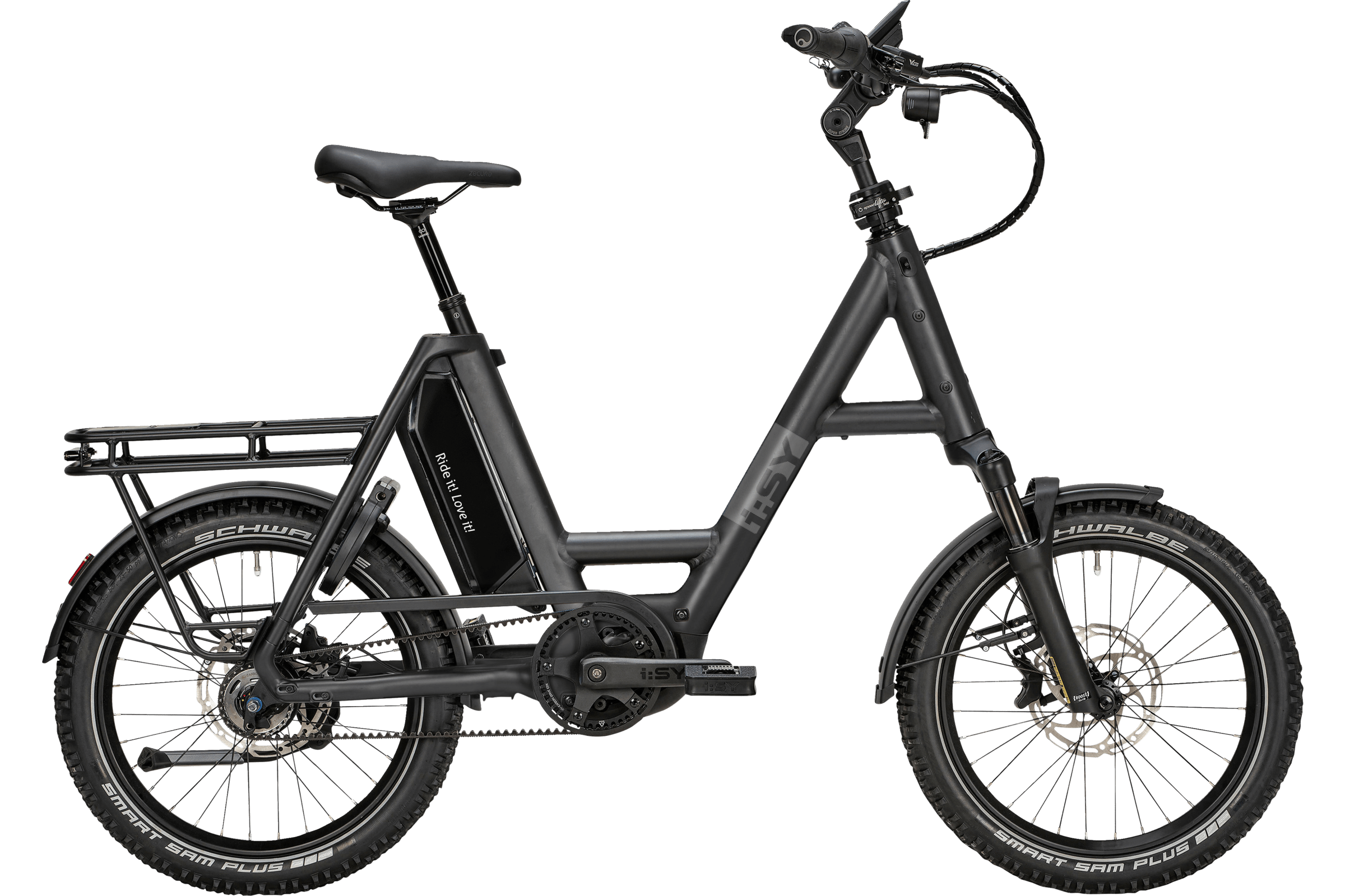i:SY E5 ZR F CX Adventure schwarz | 800WH | E-Bike Kompakt | 2025 | Freilauf