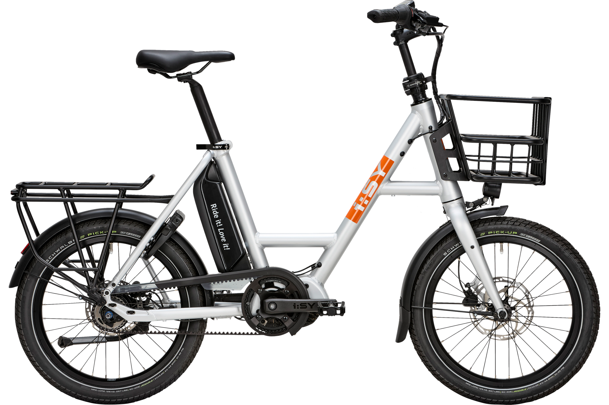 i:SY Modell Rent me silber | 400WH | E-Bike Kompakt | 2024