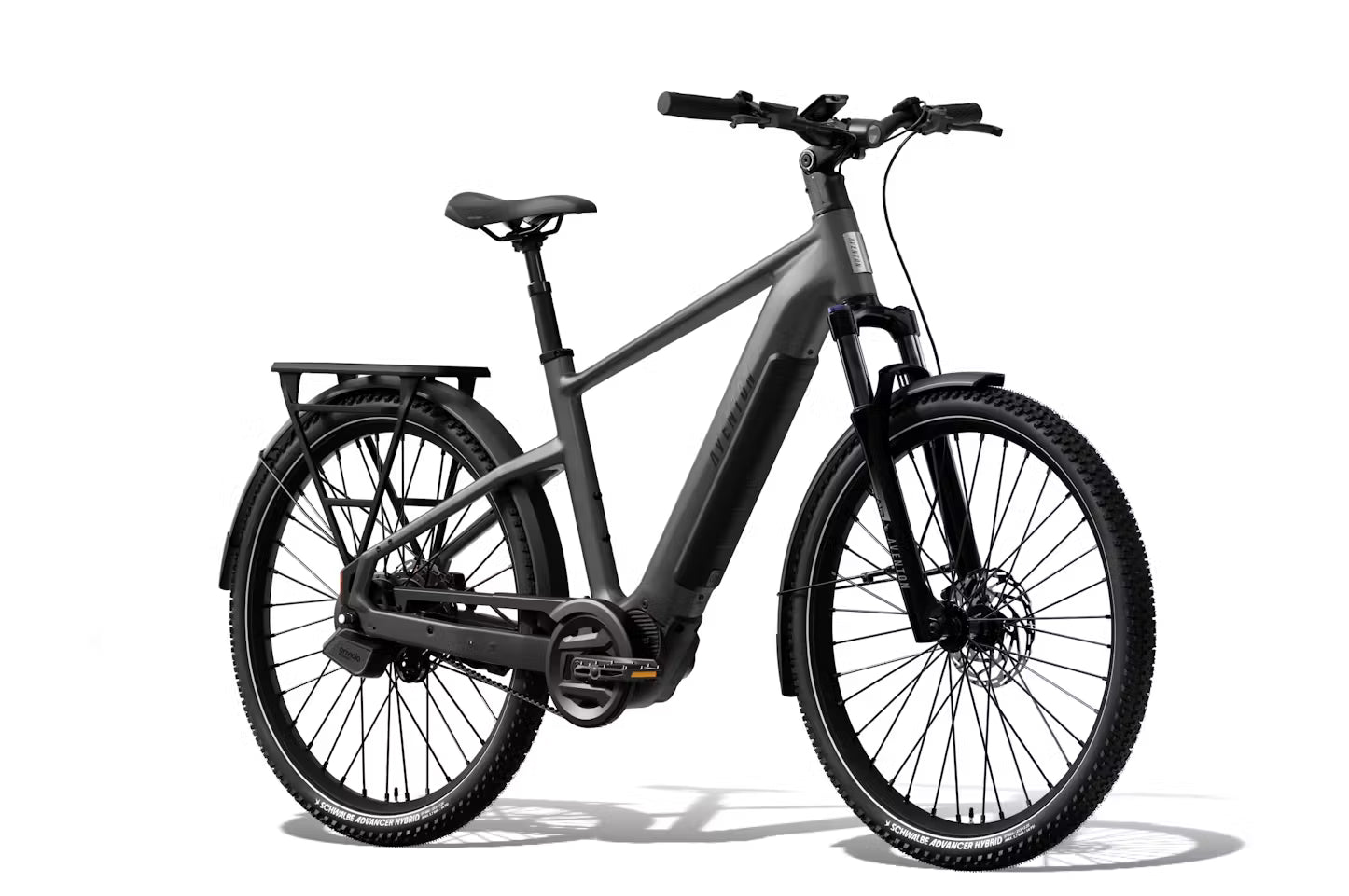 Aventon Trava EXP grau | 800WH | E-Bike Herren Trekking | 2026 | Enviolo Automatic