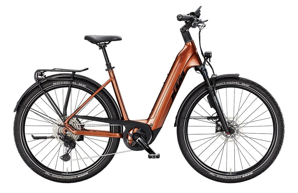 ktm highline trekkingrad damen KTM MACINA GRAN 810 ABS 29 bronze | 800WH | E-Bike Damen Trekking