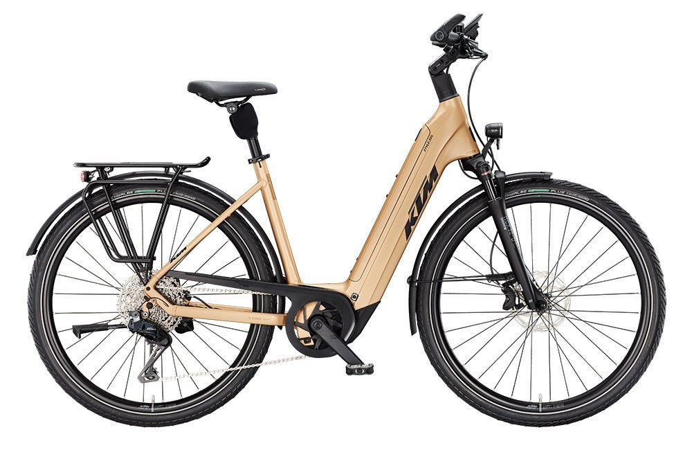 ktm e bike trekking macina KTM MACINA STYLE 820 DI2 beige | 800WH | E-Bike Damen Trekking
