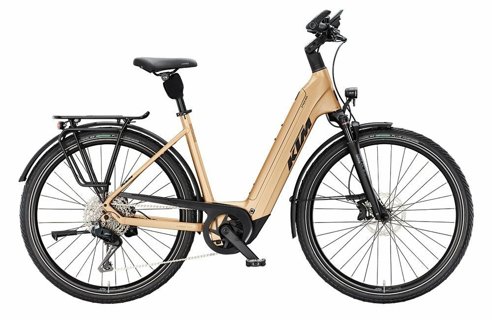 e bike trekking ktm damen KTM MACINA STYLE 820 DI2 beige | 800WH | E-Bike Damen Trekking