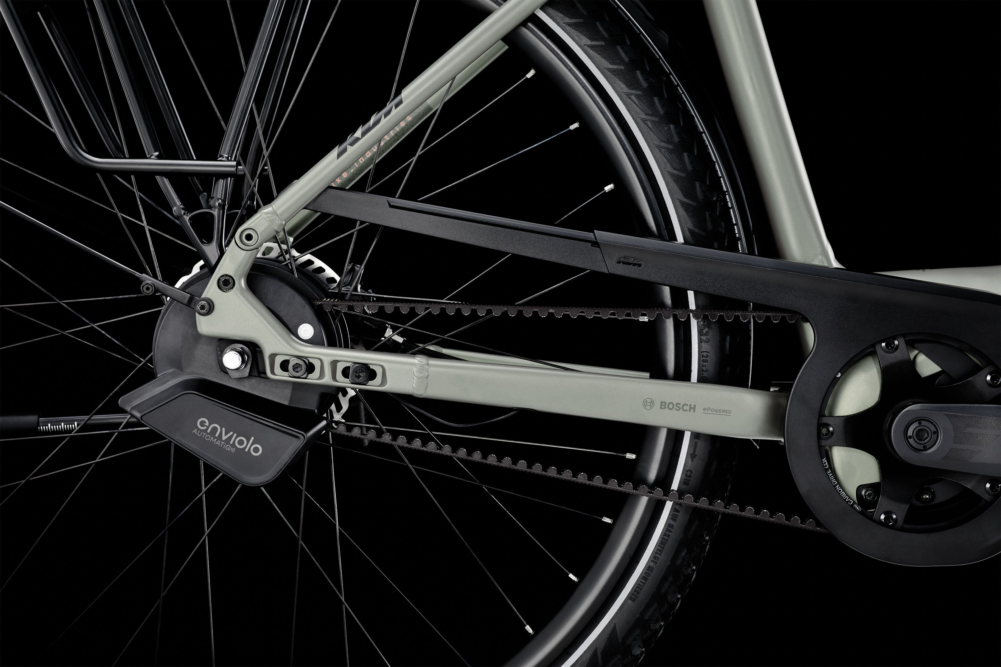 KTM MACINA CITY 810 Belt grau | 800WH | E-Bike Herren Trekking | 2025 | Enviolo Automatic