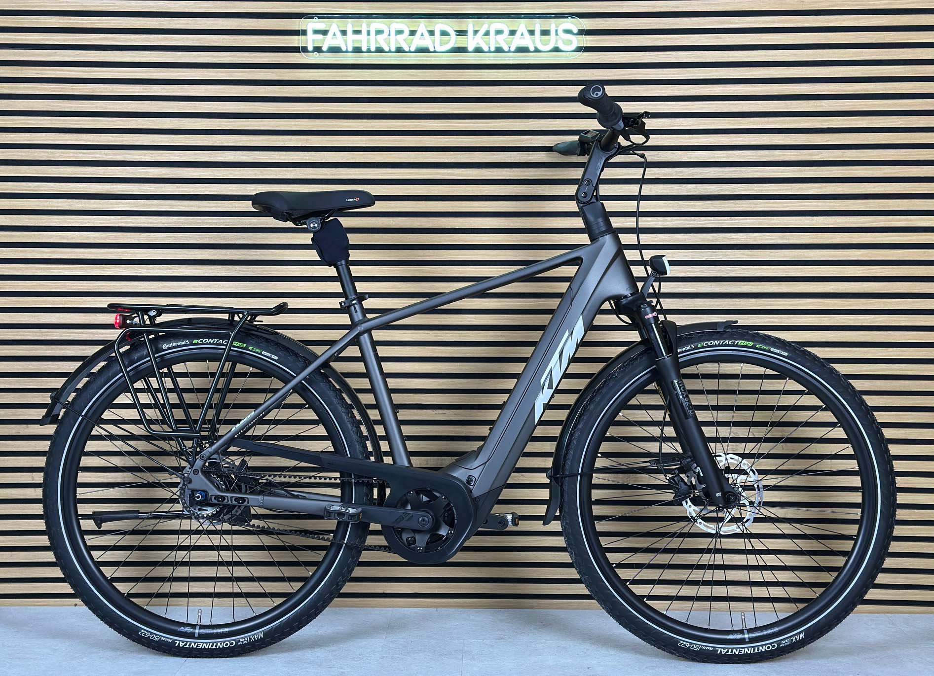 KTM MACINA CITY PX 830 BELT grau | 800WH | E-Bike Herren City