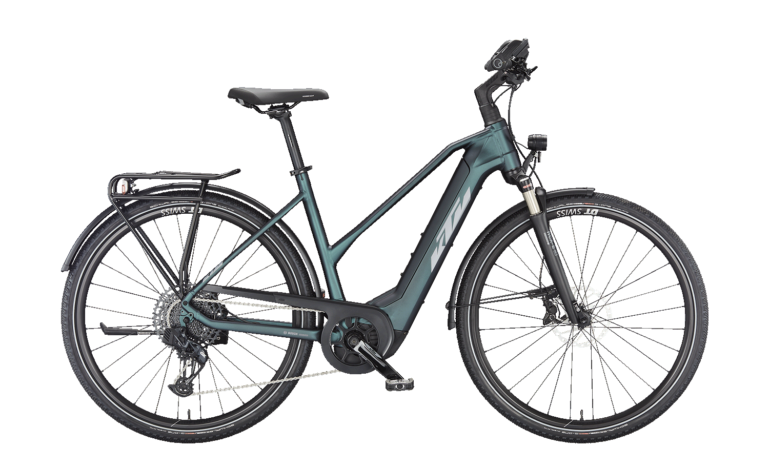 KTM MACINA SPORT 710 grün | 750WH | E-Bike Damen Trekking | 2023 | Kettenschaltung