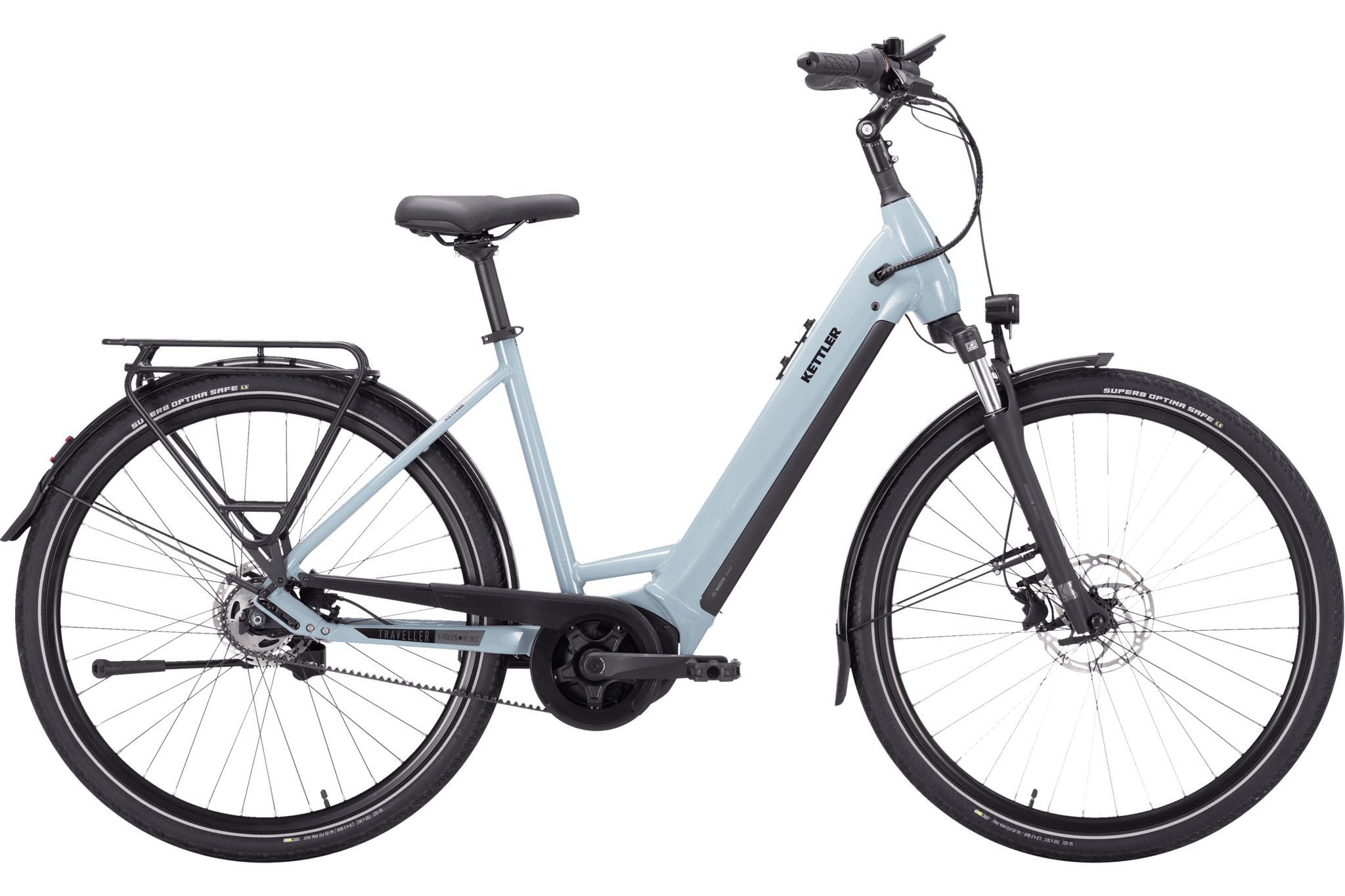 kettler damen citybike Kettler E-TRAVELLER GOLD 5 PLUS BELT grau (hell) | 625WH