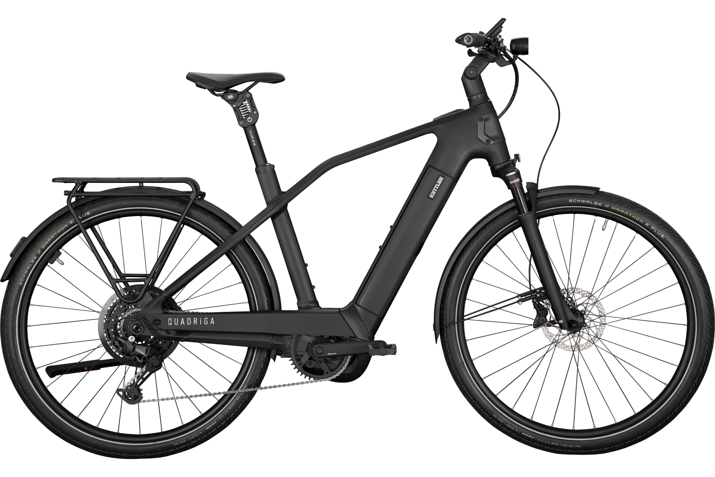 Kettler QUADRIGA CX10 schwarz | 800WH | E-Bike Herren Trekking | 2025 | Kettenschaltung