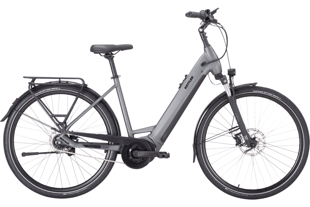 Kettler E-TRAVELLER GOLD 5 PLUS RT grau | 625WH | E-Bike Damen City | 2024 | Rücktritt