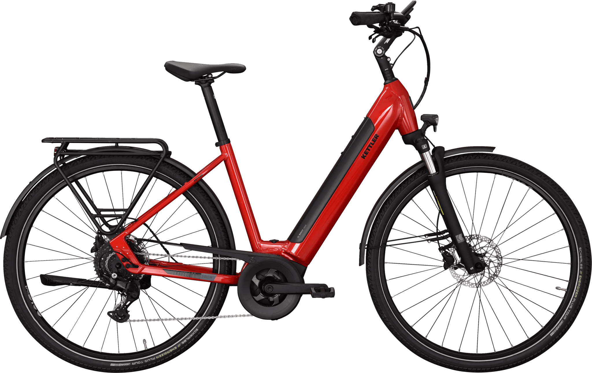 Kettler E-TRAVELLER GOLD P9 rot | 625WH | E-Bike Damen Trekking