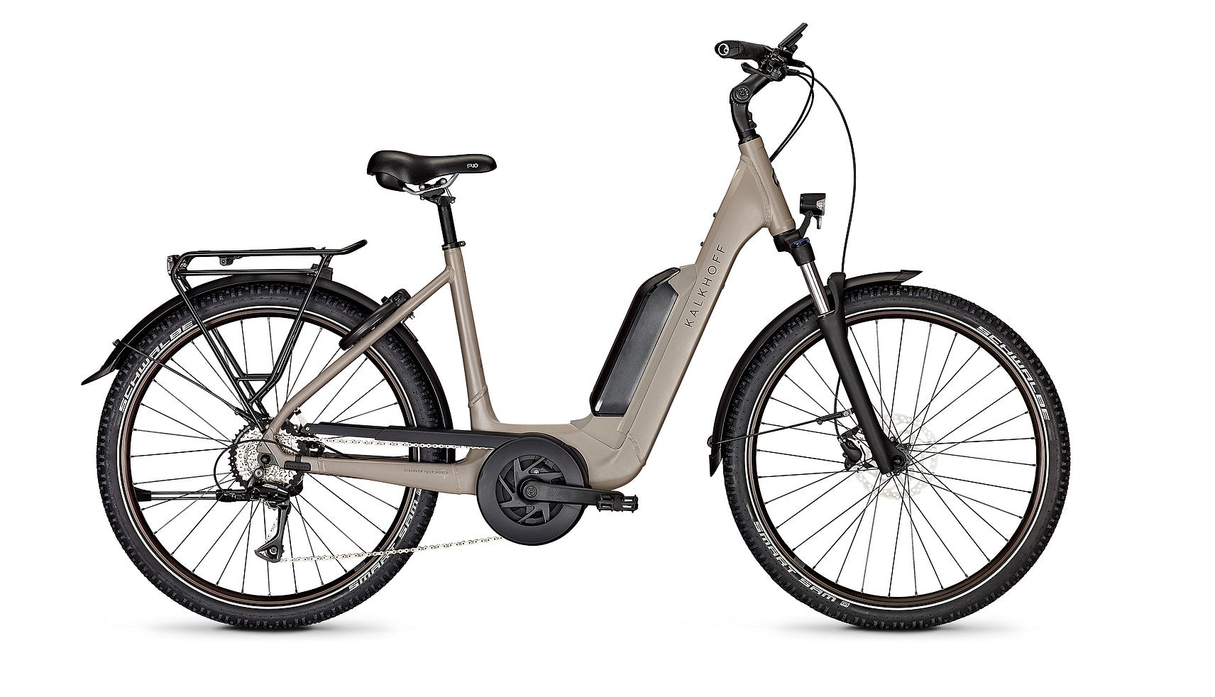 Kalkhoff ENTICE 1 MOVE grau | 545WH | E-Bike Damen Trekking | 2024 | Kettenschaltung