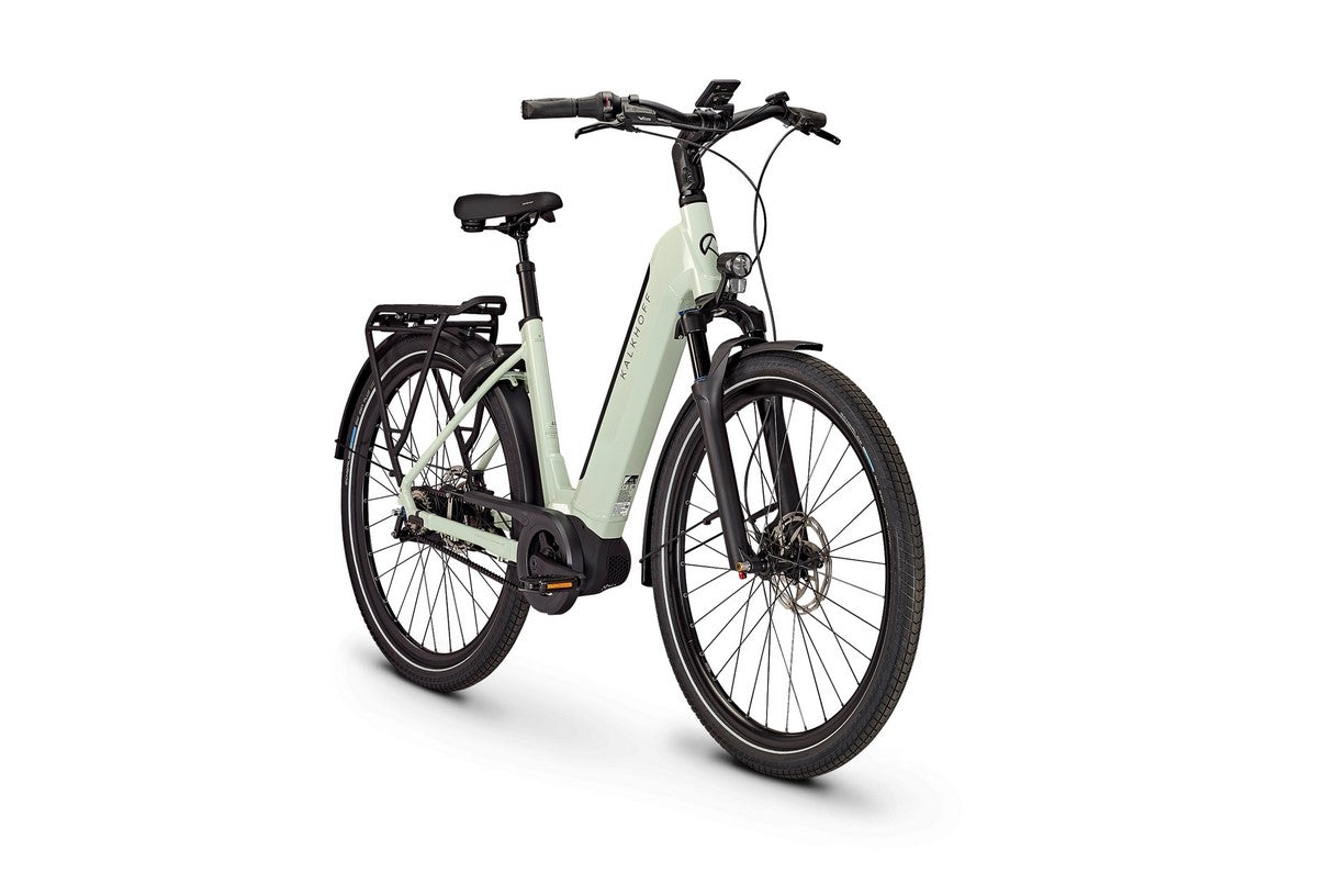 Kalkhoff IMAGE 5.B ADVANCE+ grau (hell) | 625WH | E-Bike Damen Trekking | 2024 | Freilauf