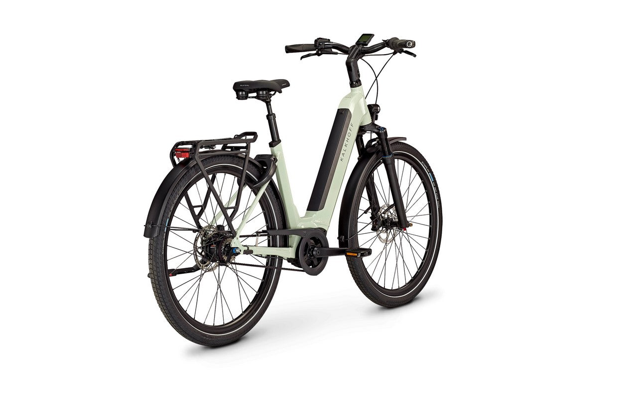 Kalkhoff IMAGE 5 ADVANCE+ grau (hell) | 625WH | E-Bike Damen City | 2024 | Freilauf