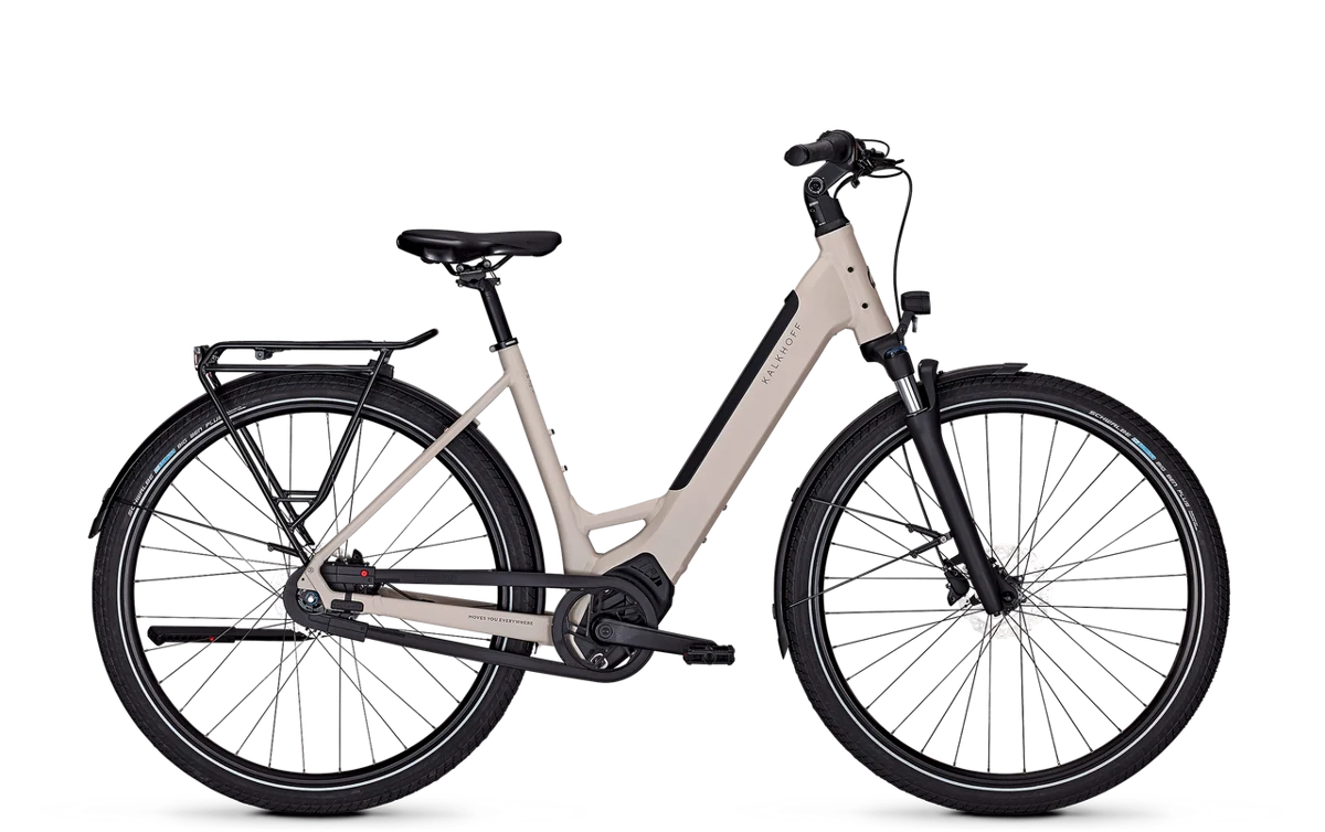 Kalkhoff IMAGE L SEASON grau (hell) | 400WH | E-Bike Damen City