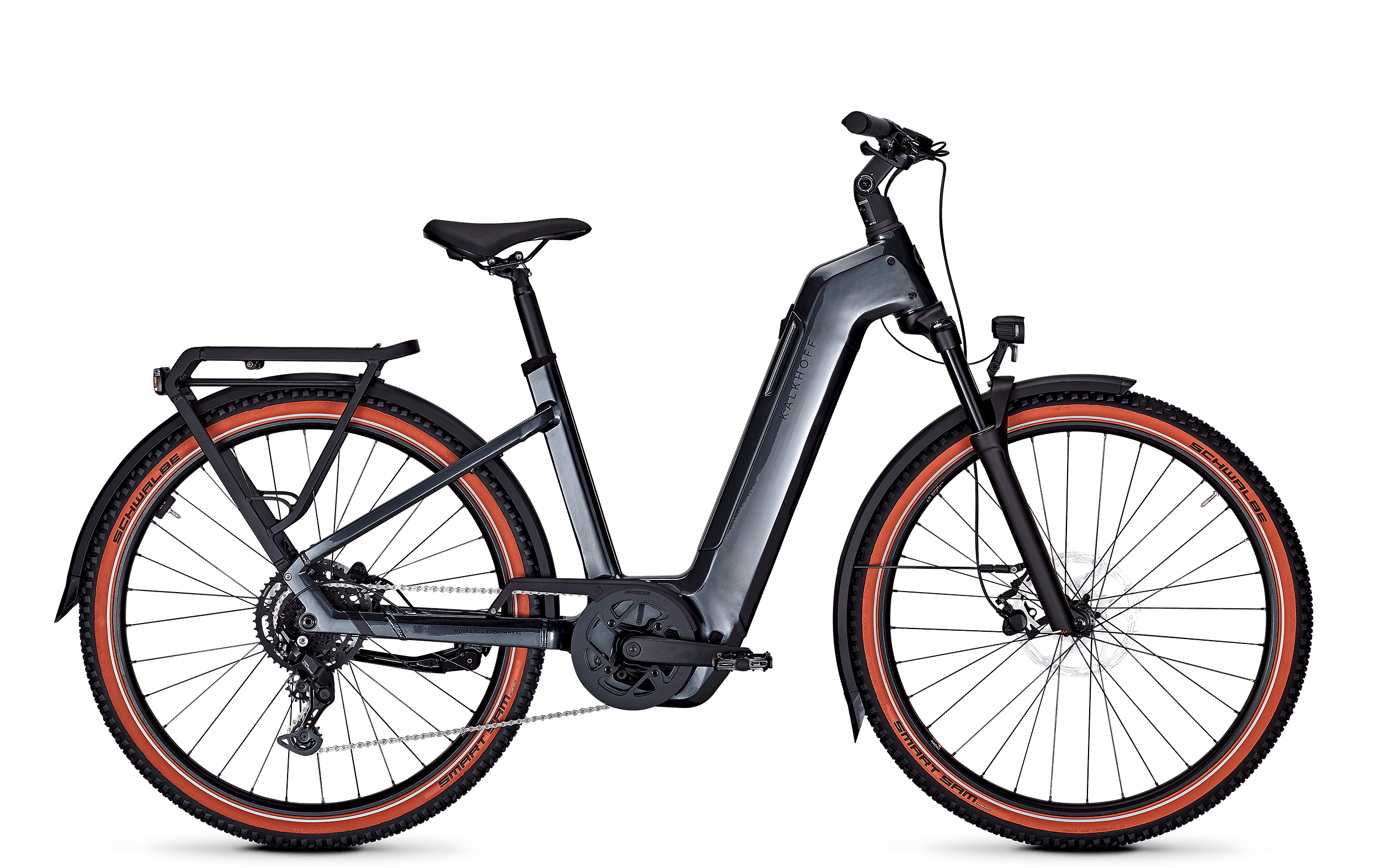 Kalkhoff ENTICE 5 SEASON I2 schwarz | 800WH | E-Bike Damen Trekking | 2025 | Kettenschaltung