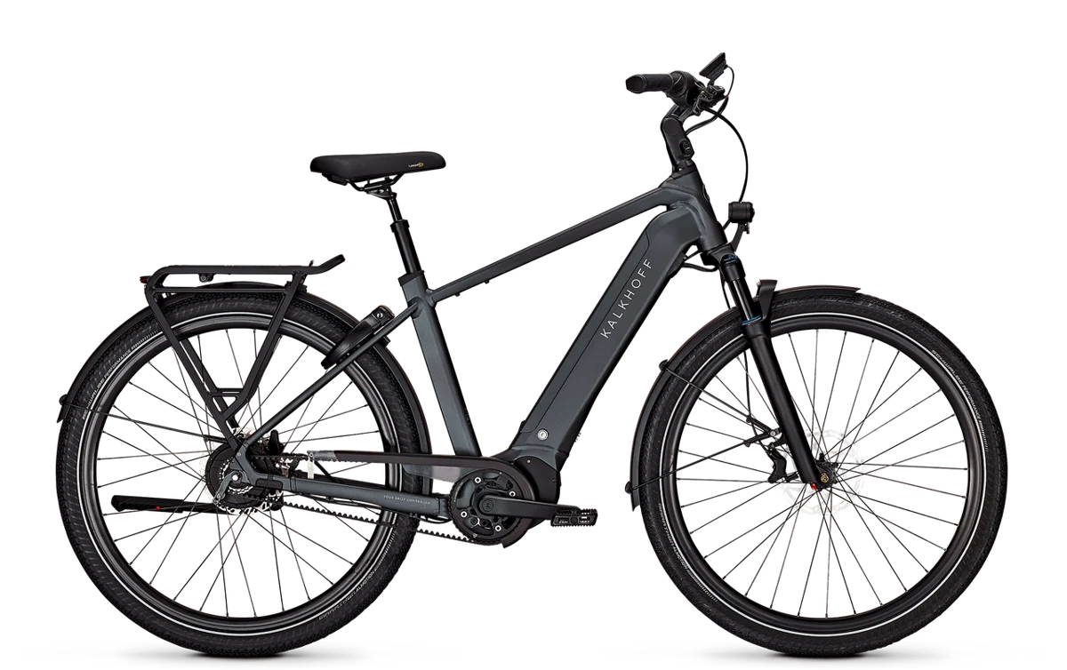 kalkhoff fahrrad herren gebraucht IMAGE 5 EXCITE+ schwarz | 625WH | E-Bike Trekking outofstock PowerSmart 42V 2A eBike Farbe:SOFT BLUE FLOWERS MATT