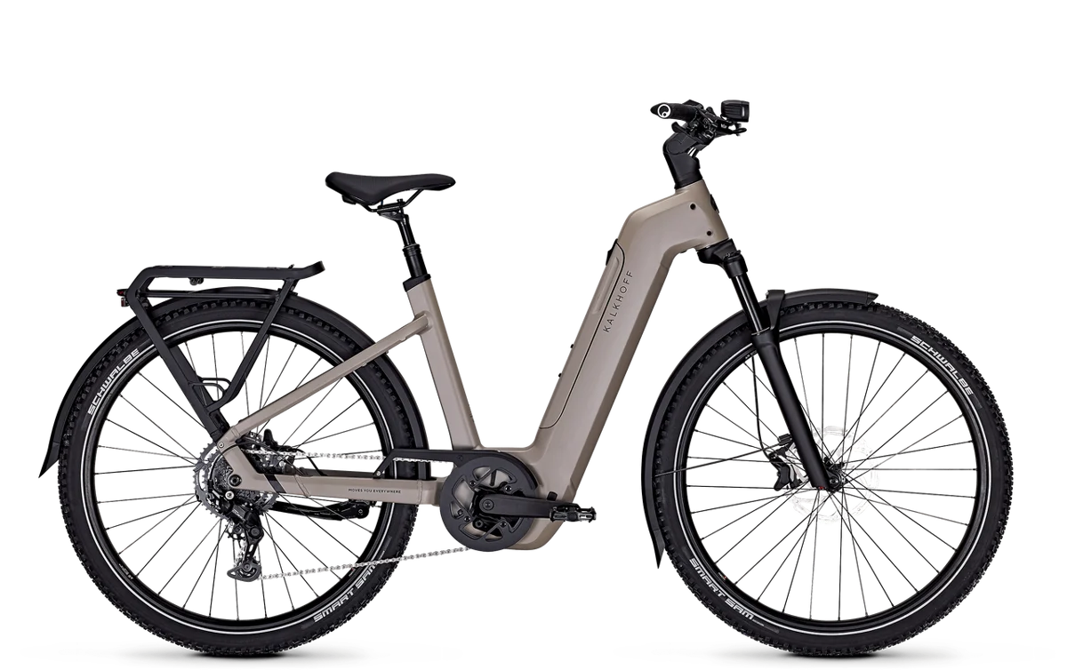 Kalkhoff ENTICE 5+ MOVE grau | 800WH | E-Bike Damen Trekking | 2025 | Kettenschaltung
