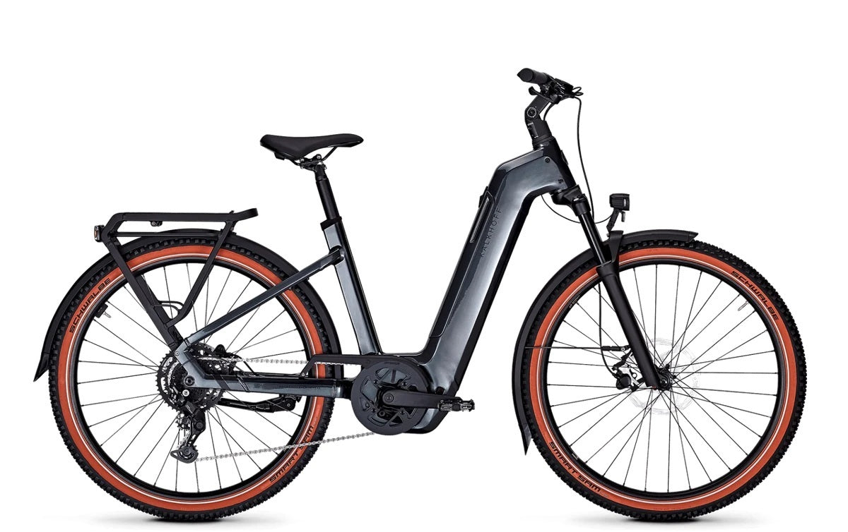 Kalkhoff ENTICE 5 SEASON |2 schwarz | 600WH | E-Bike Damen Trekking | 2025 | Kettenschaltung