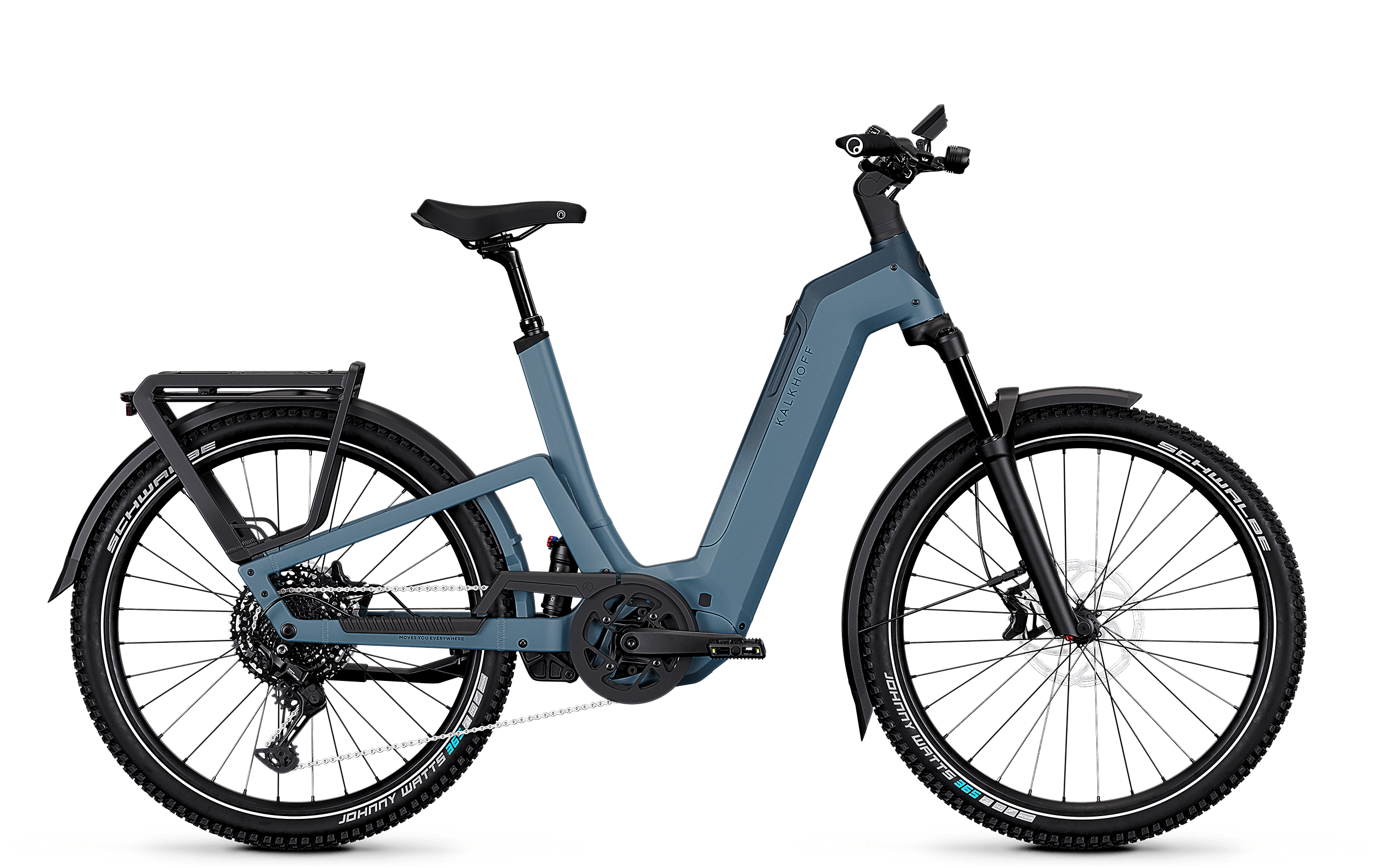 Kalkhoff ENTICE 7+ ADVANCE blau | 800WH | E-Bike Damen Trekking | 2025 | Kettenschaltung