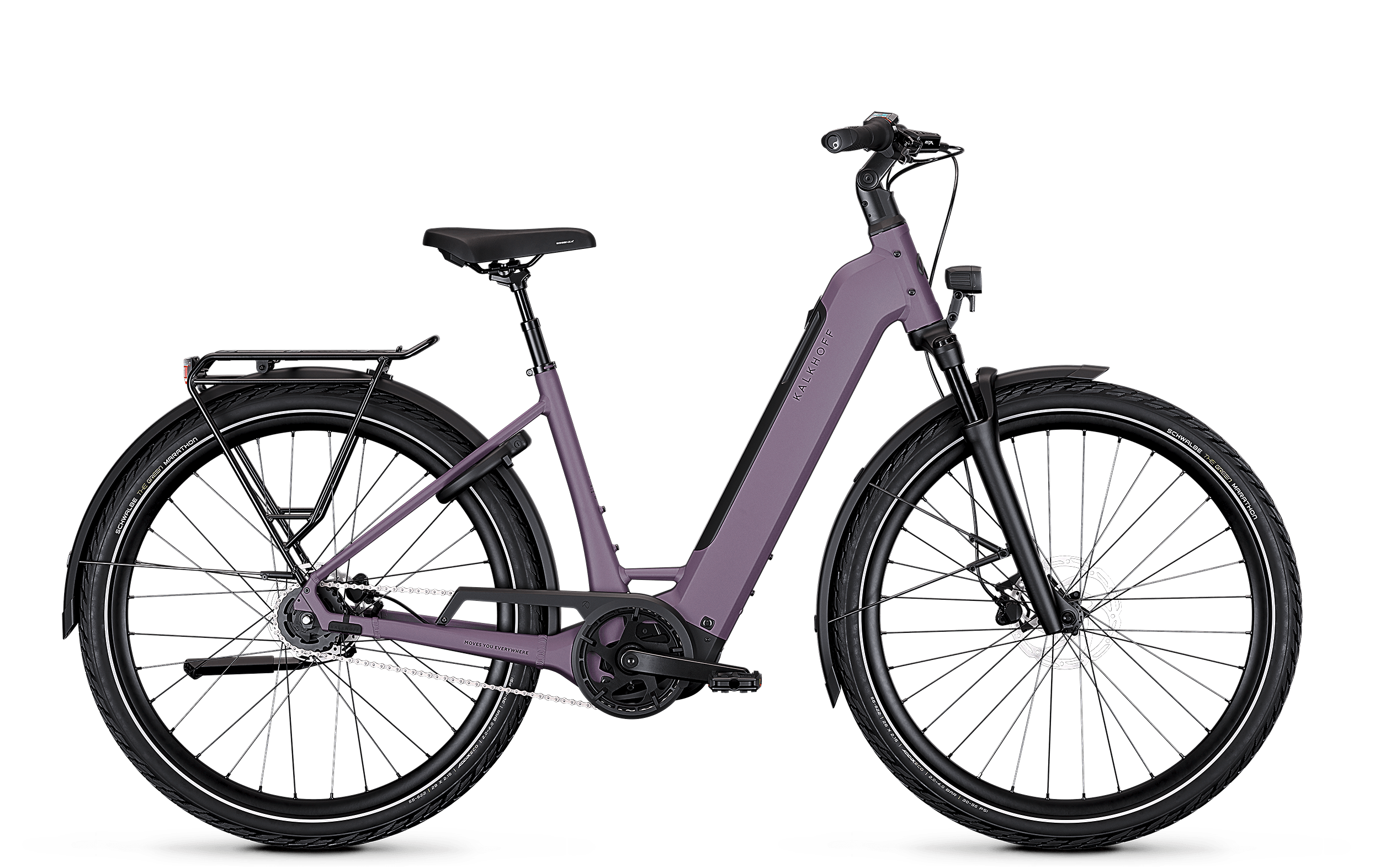 Kalkhoff IMAGE 3 ADVANCE lila | 540WH | E-Bike Damen City | 2025 | Kettenschaltung