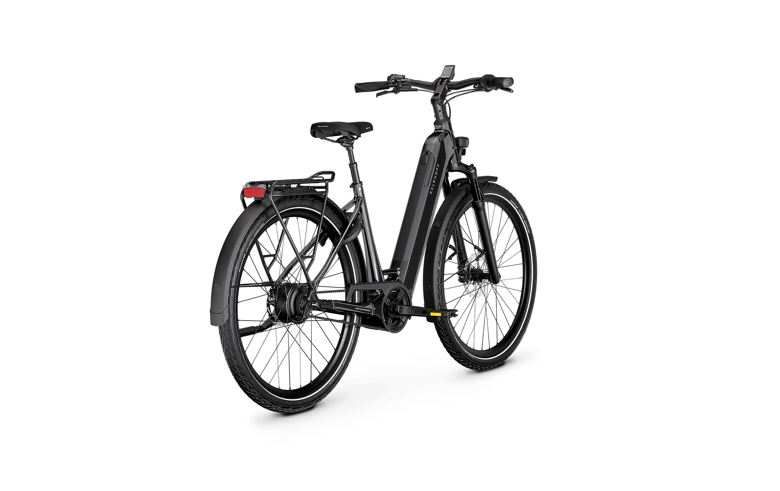 Kalkhoff IMAGE 3 EXCITE 380 schwarz | 600WH | E-Bike Damen Trekking | 2025 | Enviolo