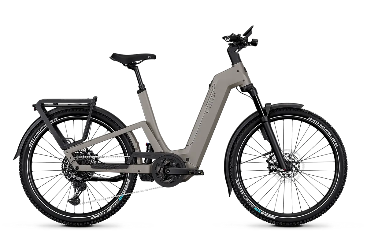 Kalkhoff ENTICE 7+ EXCITE ABS grau | 800WH | E-Bike Damen Trekking