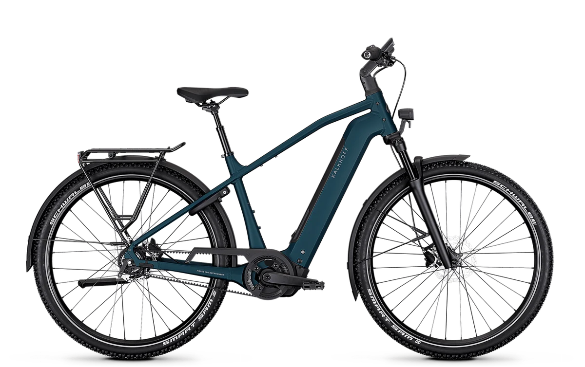 e-bike trekking herren xxl Kalkhoff ENTICE 3 EXCITE BELT grün | 600WH