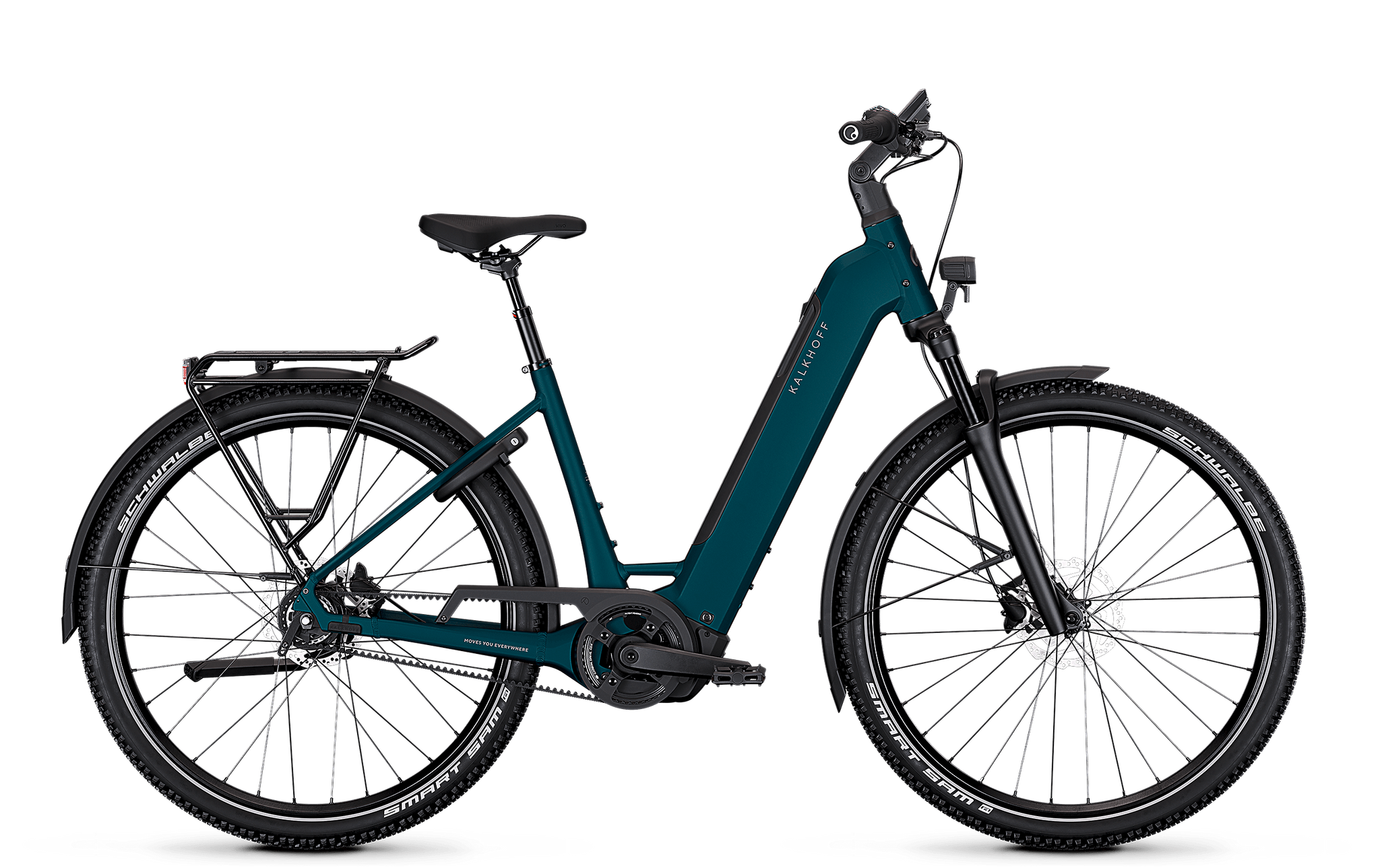 Kalkhoff ENTICE 3 EXCITE BELT grün | 600WH | E-Bike Damen Trekking
