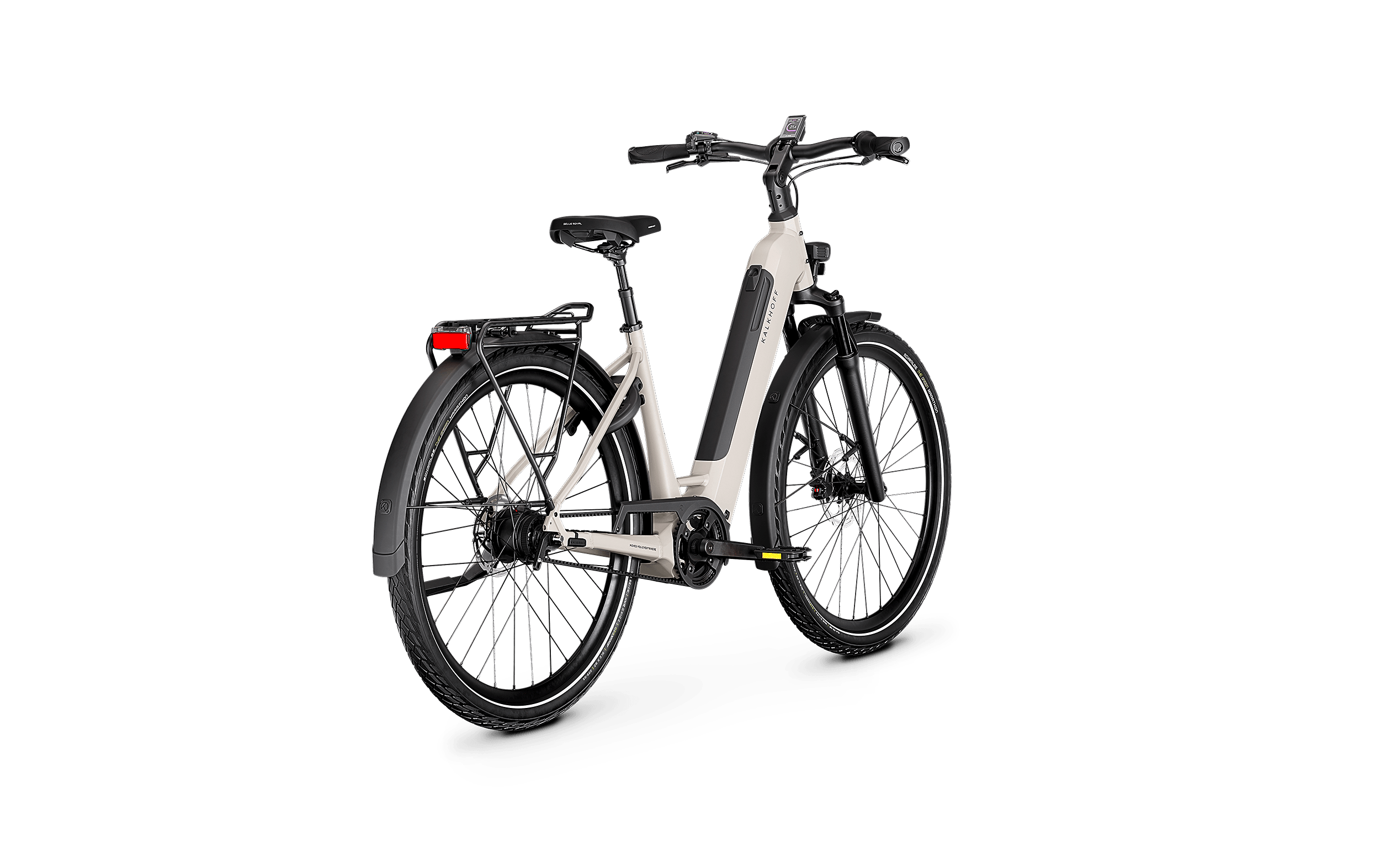 Kalkhoff IMAGE 3 EXCITE FL grau | 600WH | E-Bike Damen City | 2026 | Freilauf