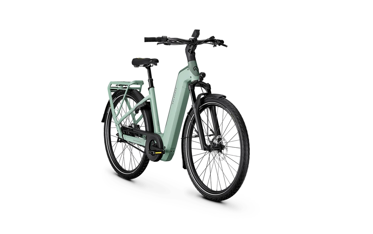 Kalkhoff IMAGE 5+ ADVANCE grün | 800WH | E-Bike Damen City | 2026 | Enviolo