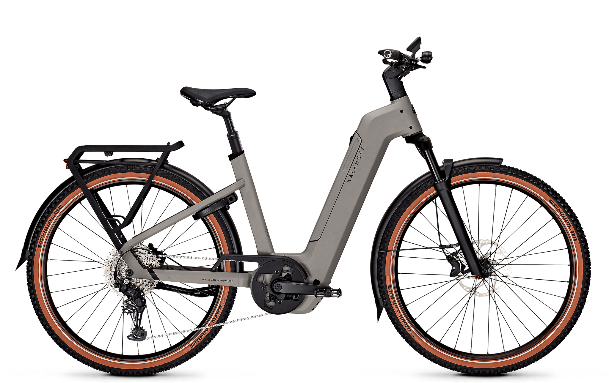 Kalkhoff ENTICE 5+ ADVANCE grau | 800WH | E-Bike Damen Trekking
