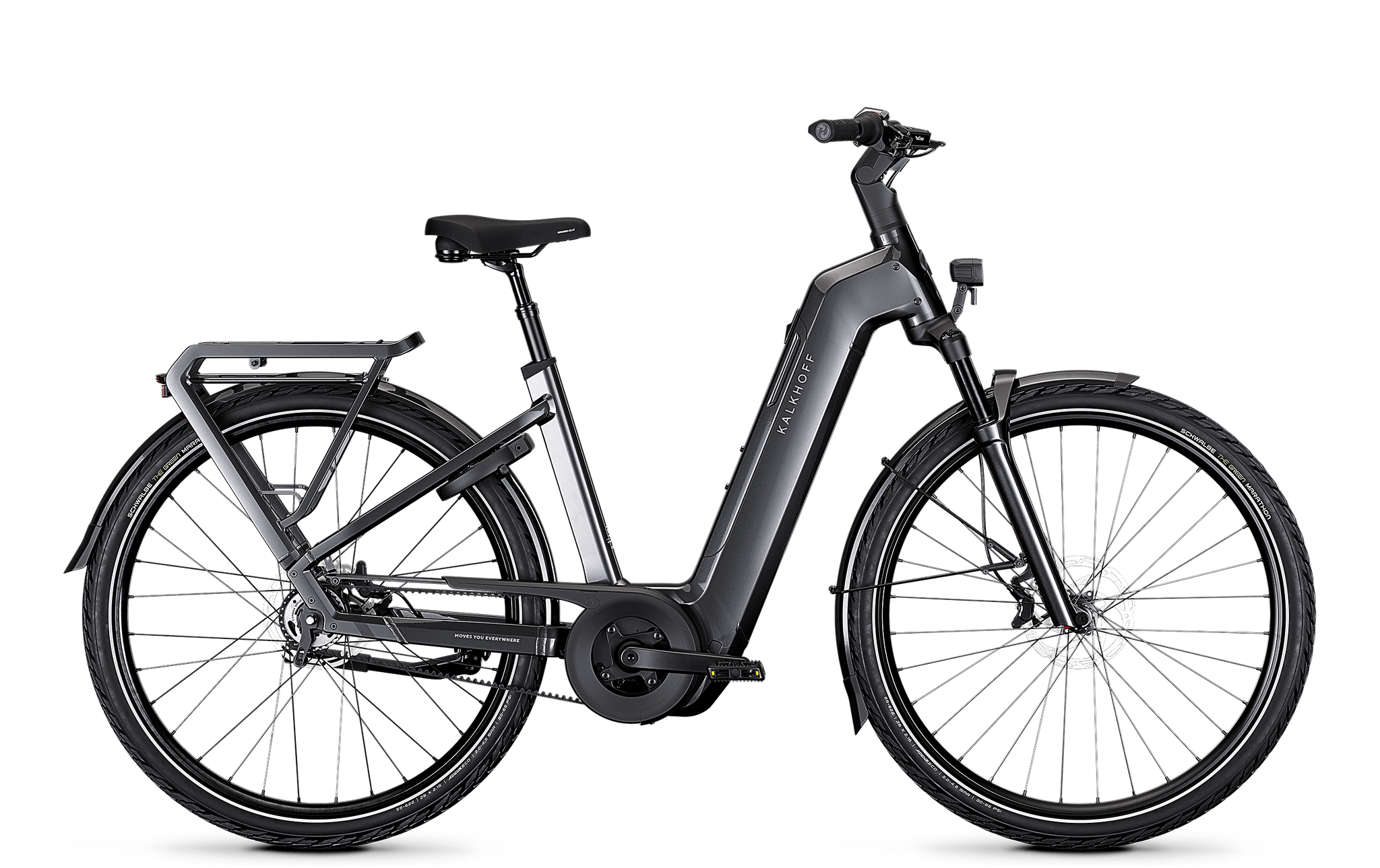 Kalkhoff IMAGE 5+ MOVE RT schwarz | 800WH | E-Bike Damen City