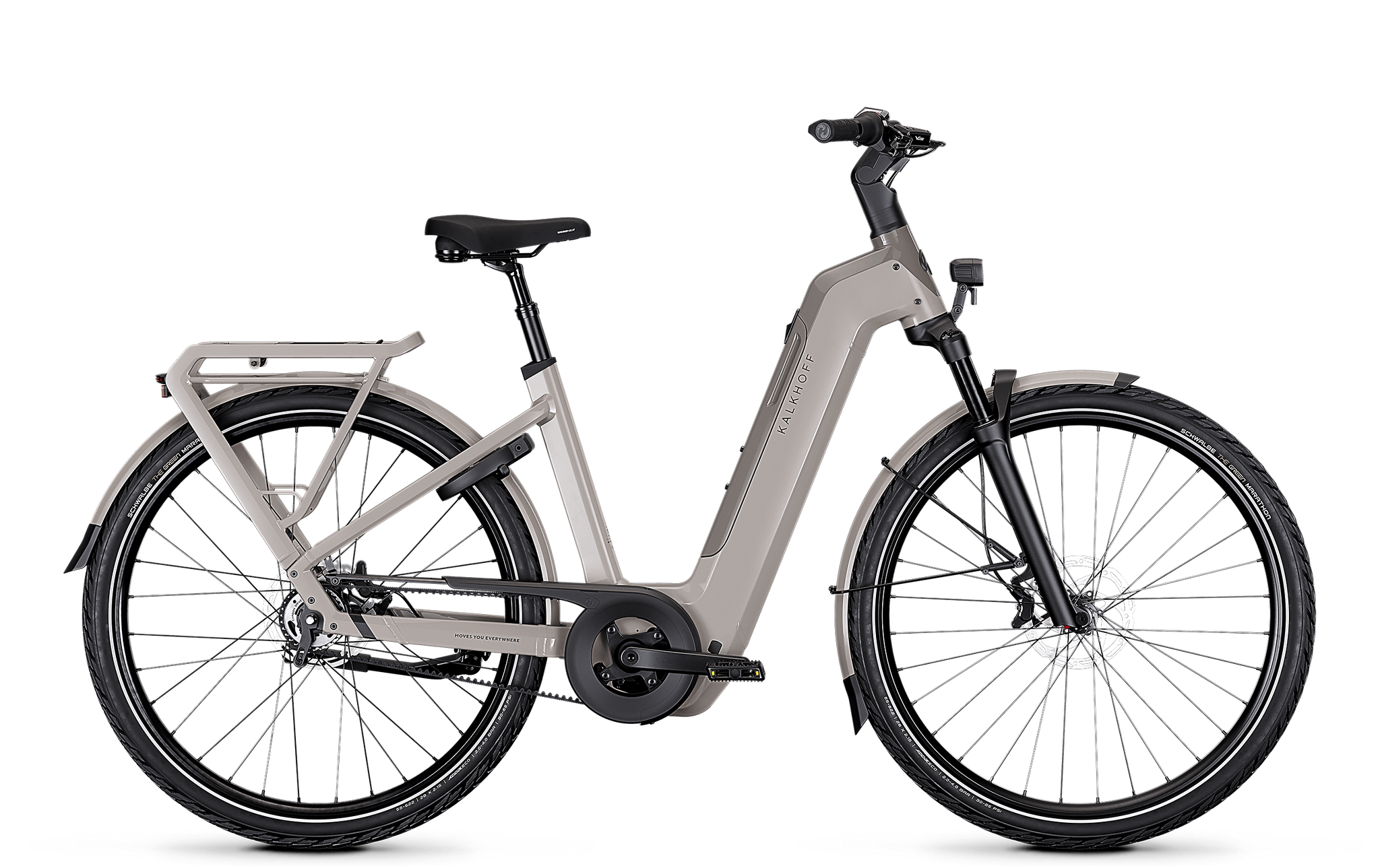 Kalkhoff IMAGE 5+ MOVE RT grau | 800WH | E-Bike Damen City | 2026