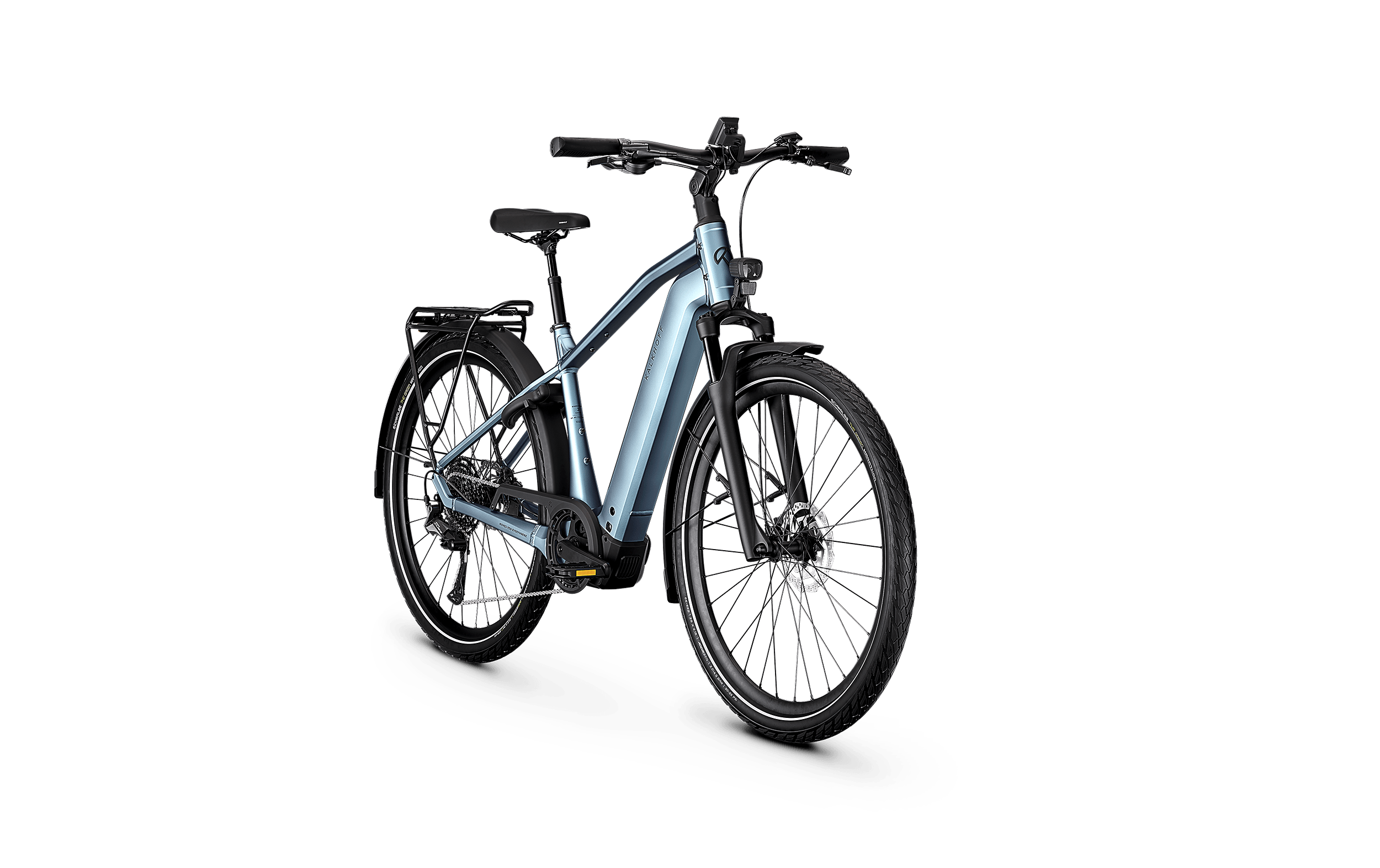 Kalkhoff ENDEAVOUR 3 EXCITE blau (hell) | 600WH | E-Bike Herren Trekking | 2026 | Kettenschaltung